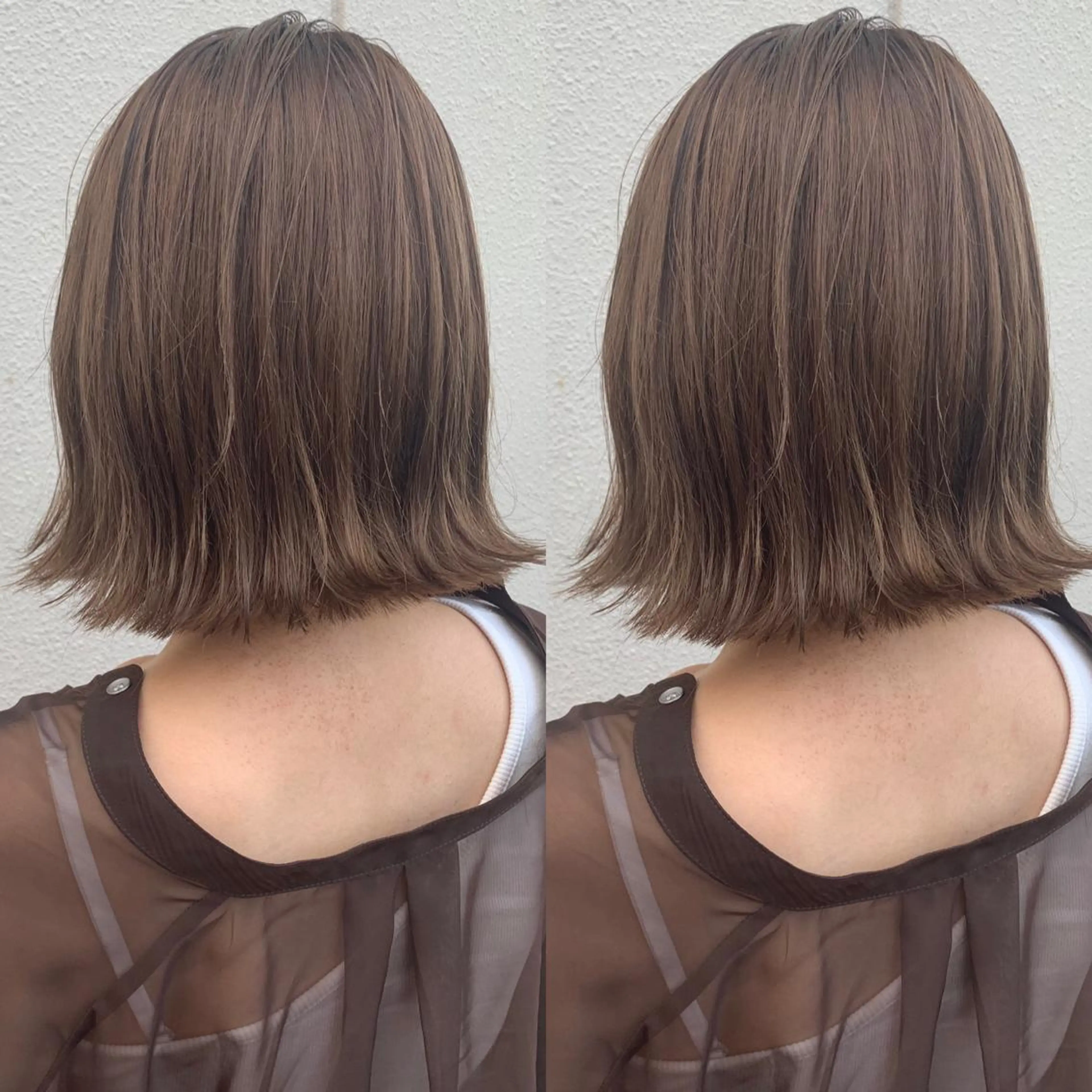 ショート カラー ベージュカラー MIL心斎橋所属・Clair クレアのヘアスタイル