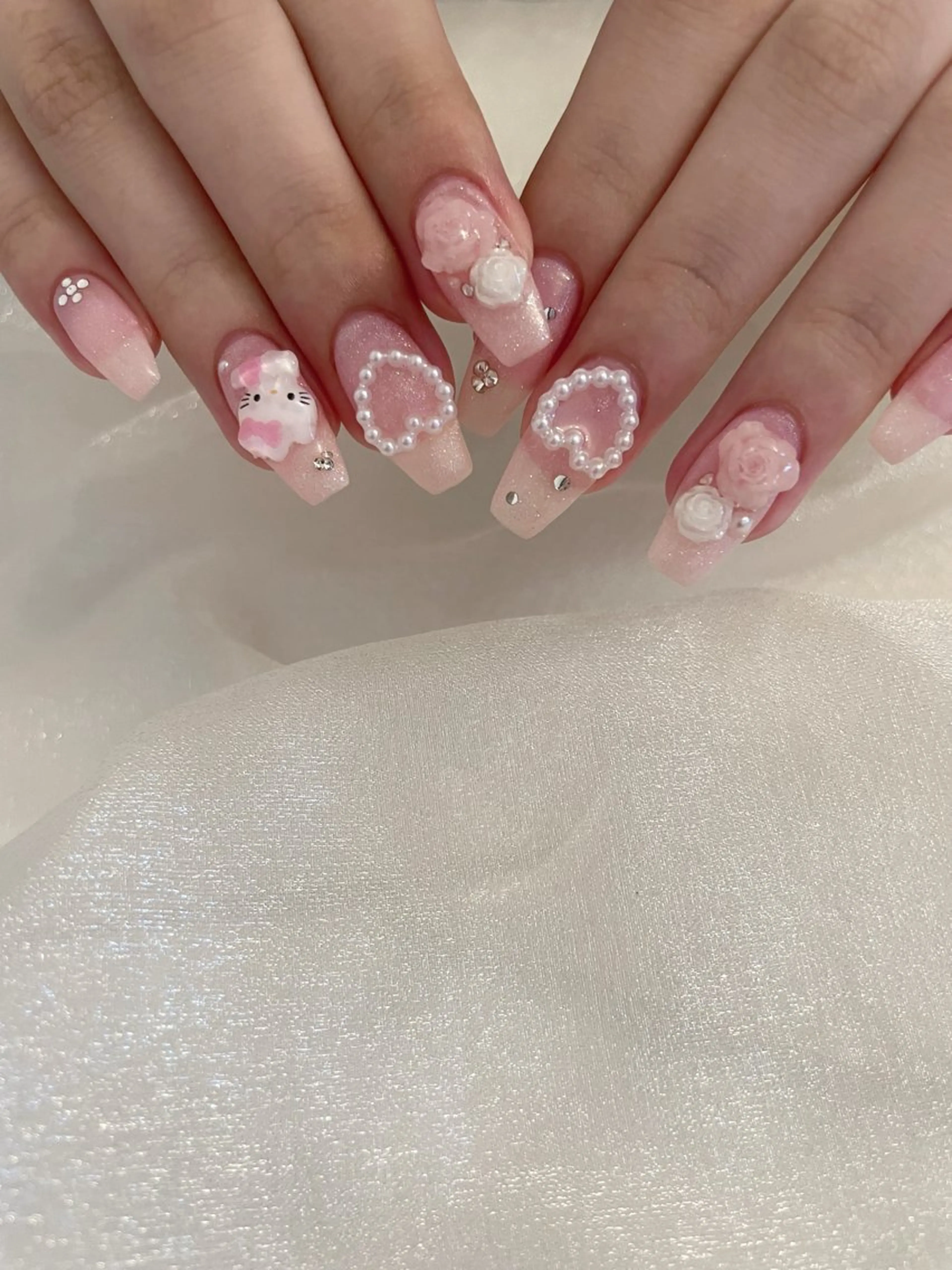 学割♡パーツ付け放題アートコース オフあり2.5h(平日限定)の写真