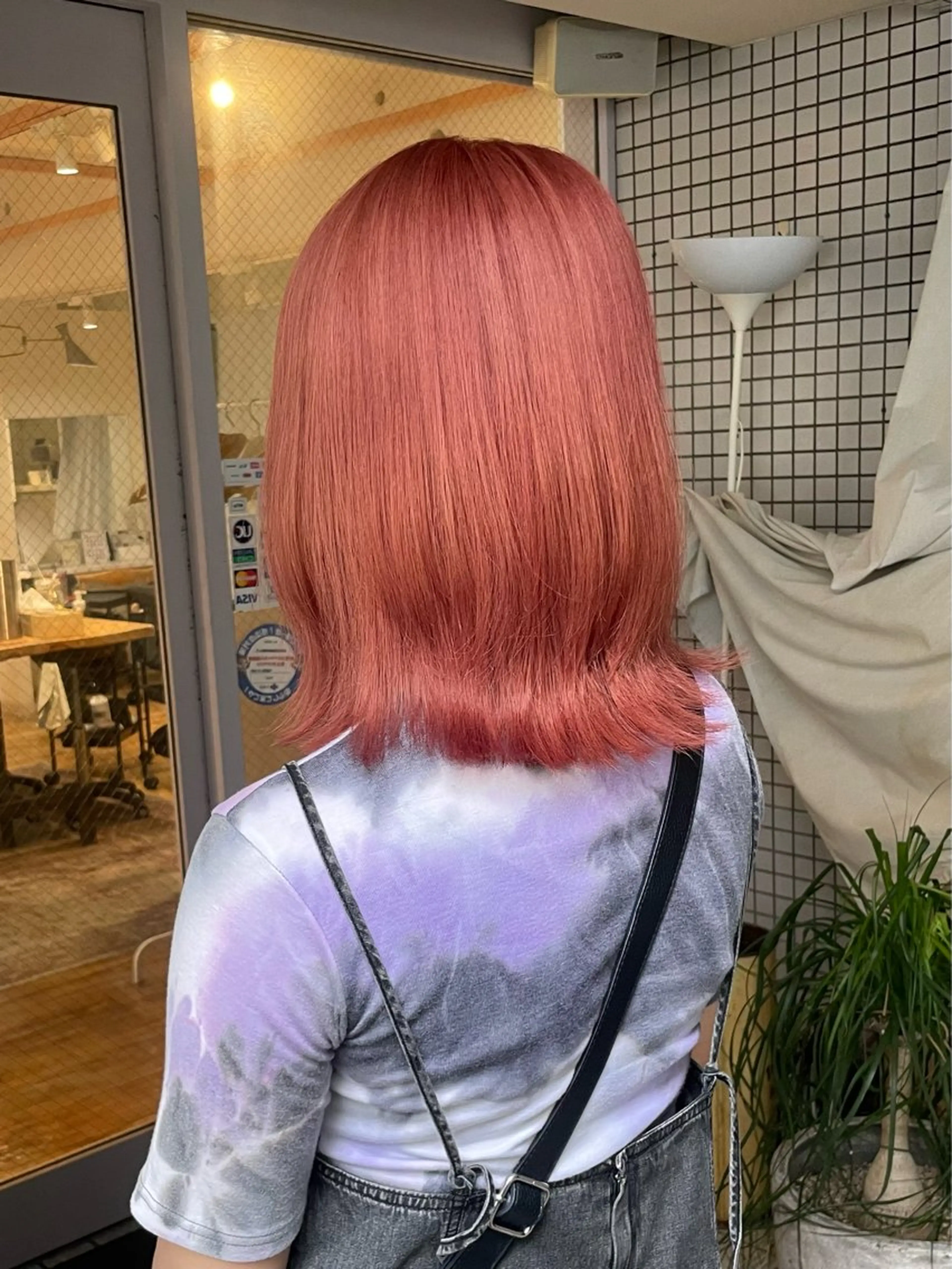 ミディアム カラー カット ヘアカラー akane .のヘアスタイル