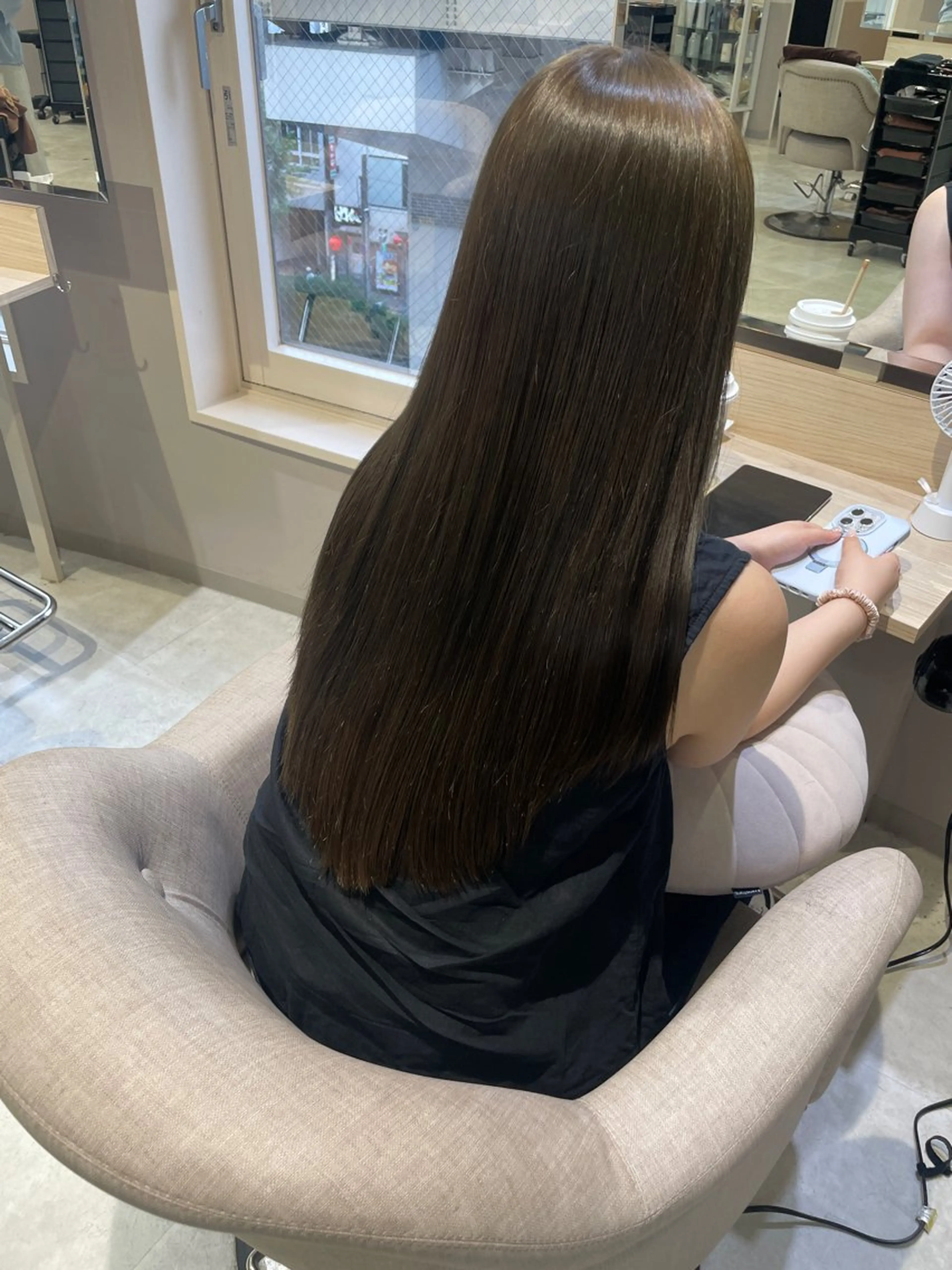 ロング カラー ヘアカラー トリートメント HARUKA韓国ヘア /Luana梅田のヘアスタイル