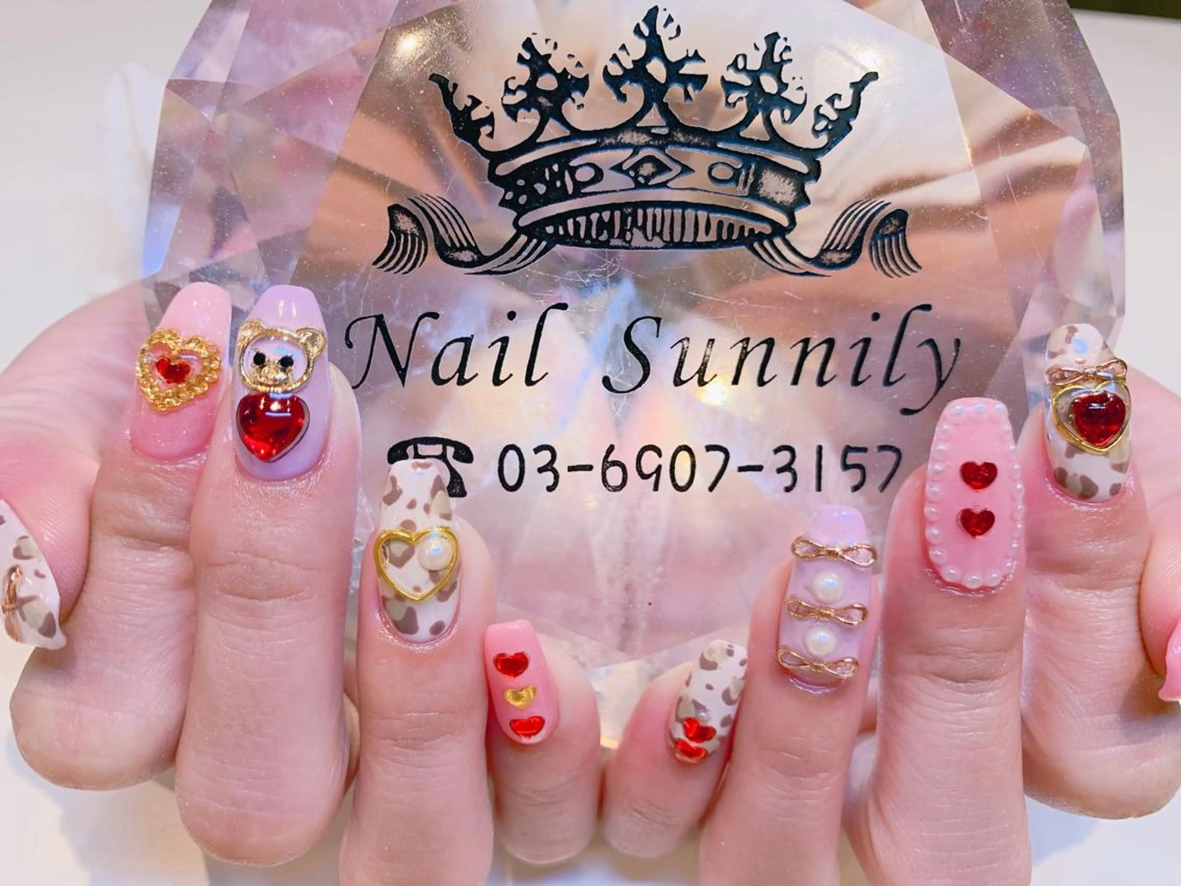 ネイル 長さだし専門店 M2　rikaのネイルデザイン