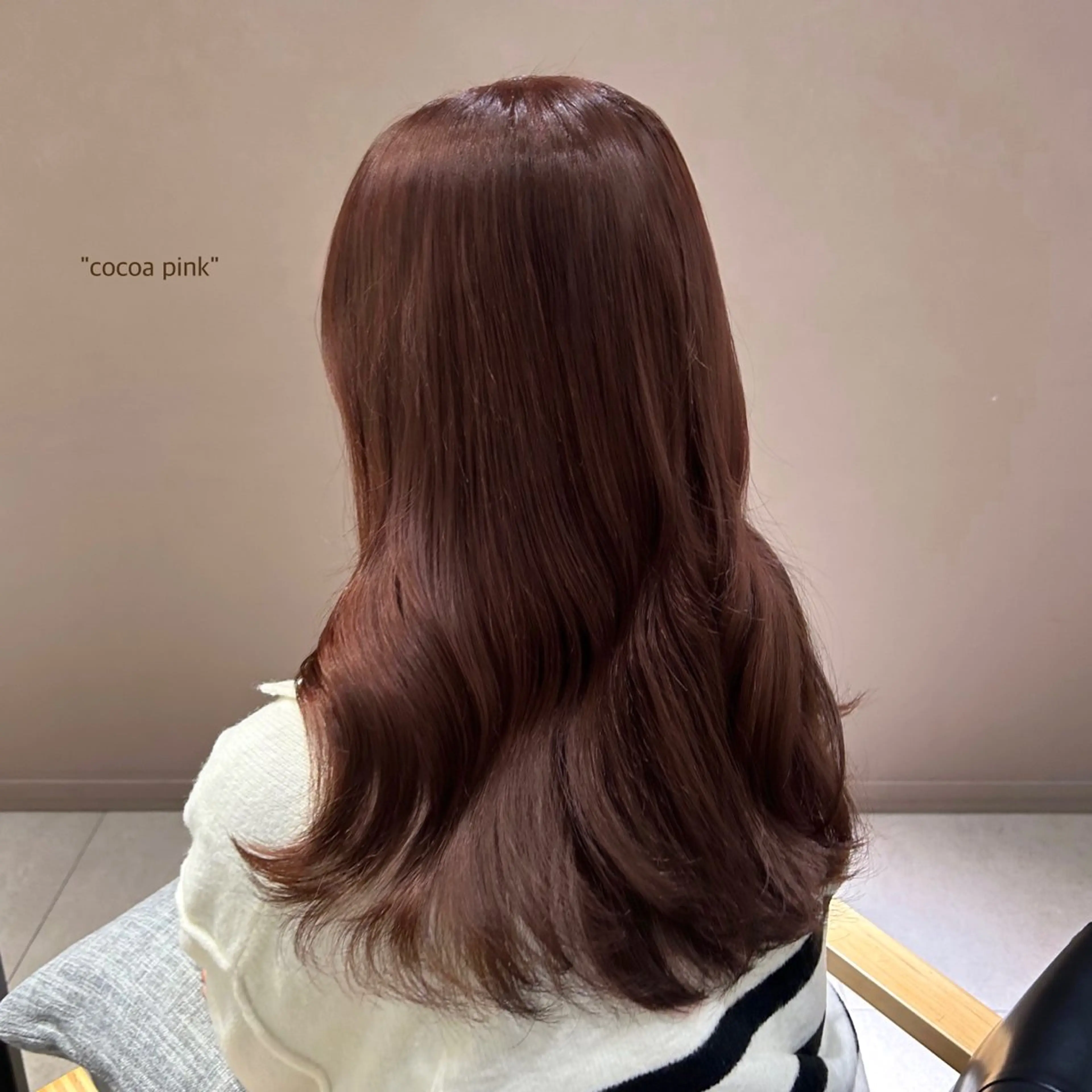 ロング カラー ブラウンカラー ココアブラウン ミディアムヘア Chifumiのヘアスタイル