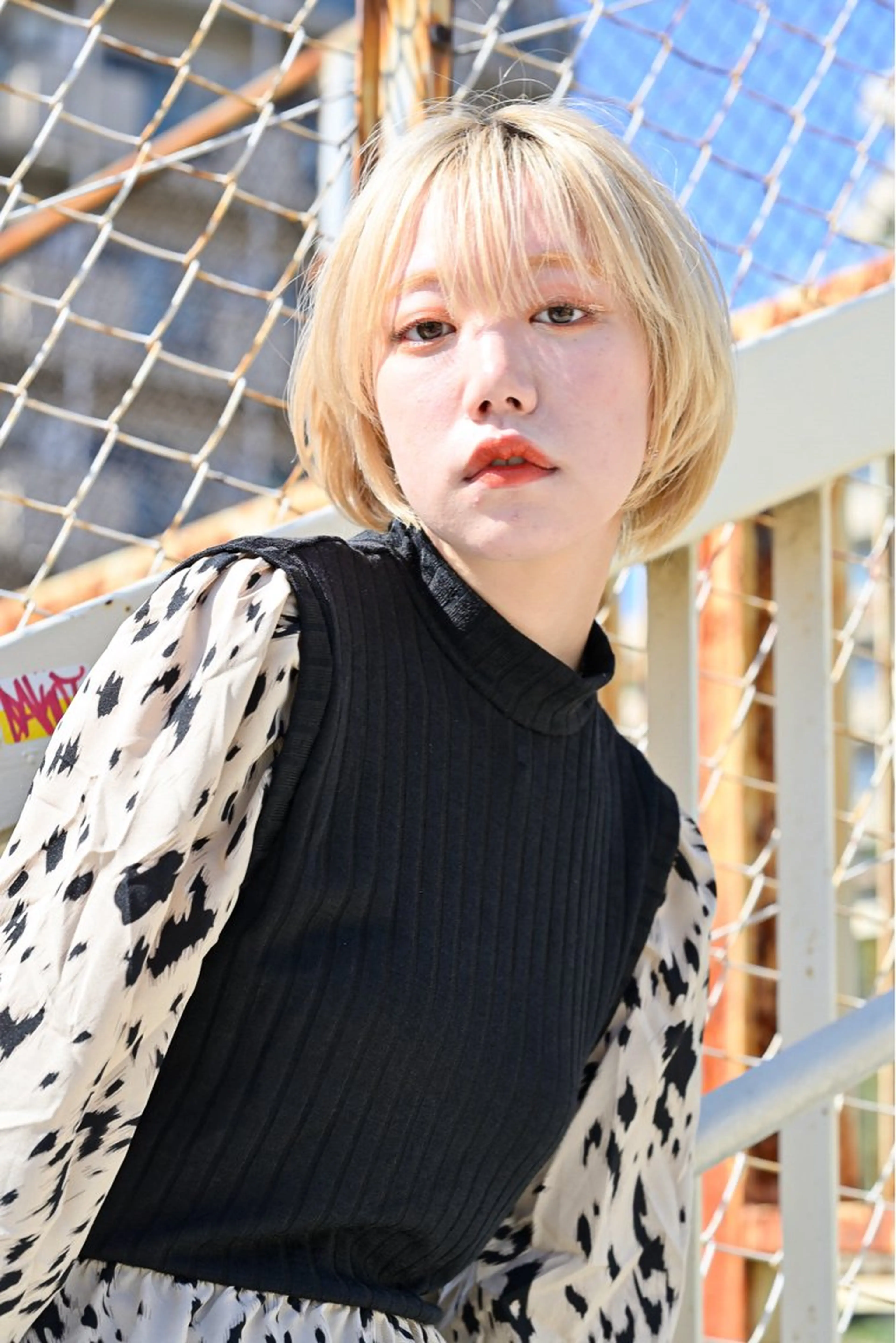 ショート カラー ヘアアレンジ ✨前田 優・2拠点✨ ✨恵比寿・札幌店✨のヘアスタイル