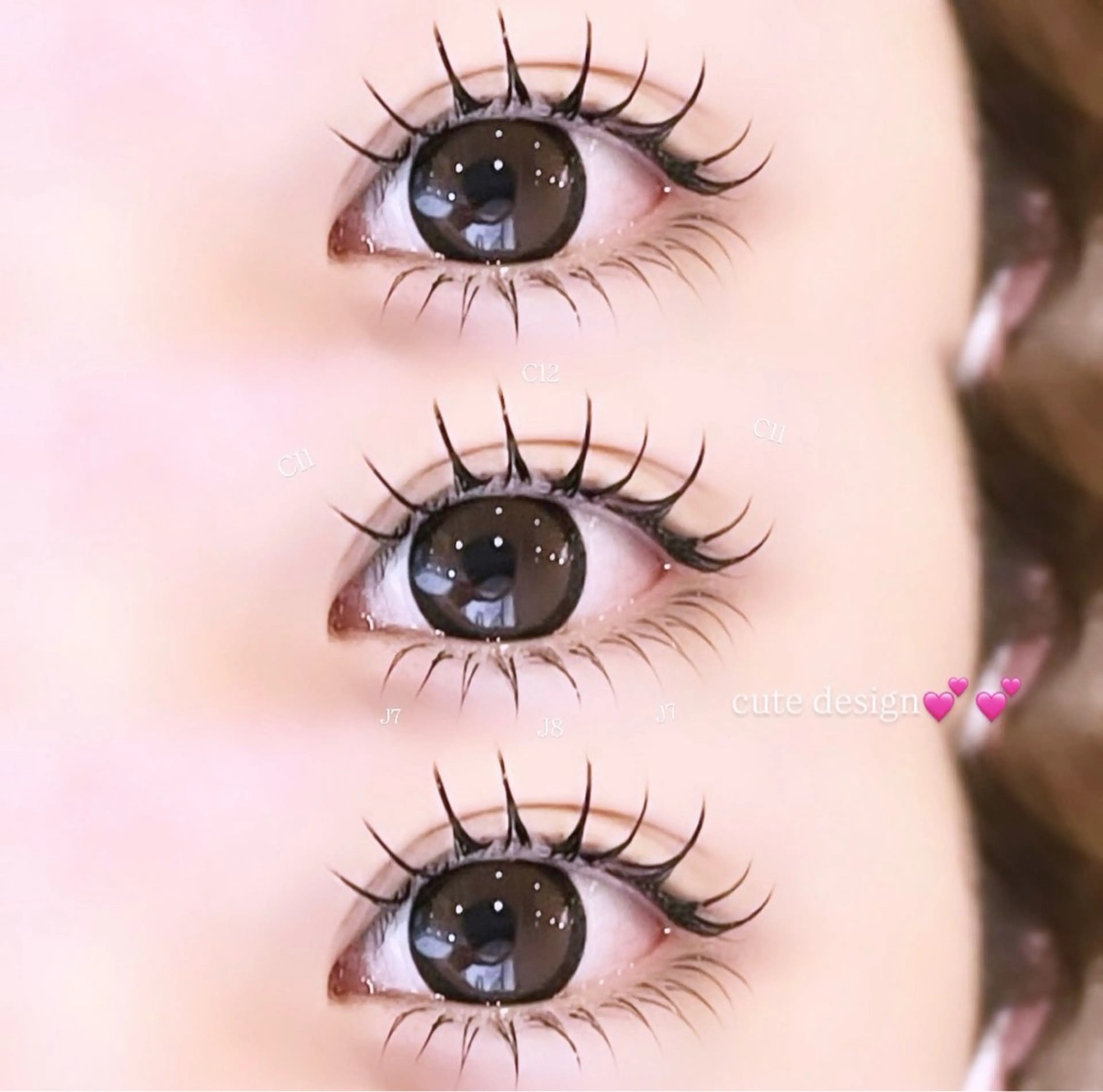 マツエク・マツパ 束感まつ毛 マツエク 🎀millie ainee♡田畑🎀のマツエク・マツパデザイン