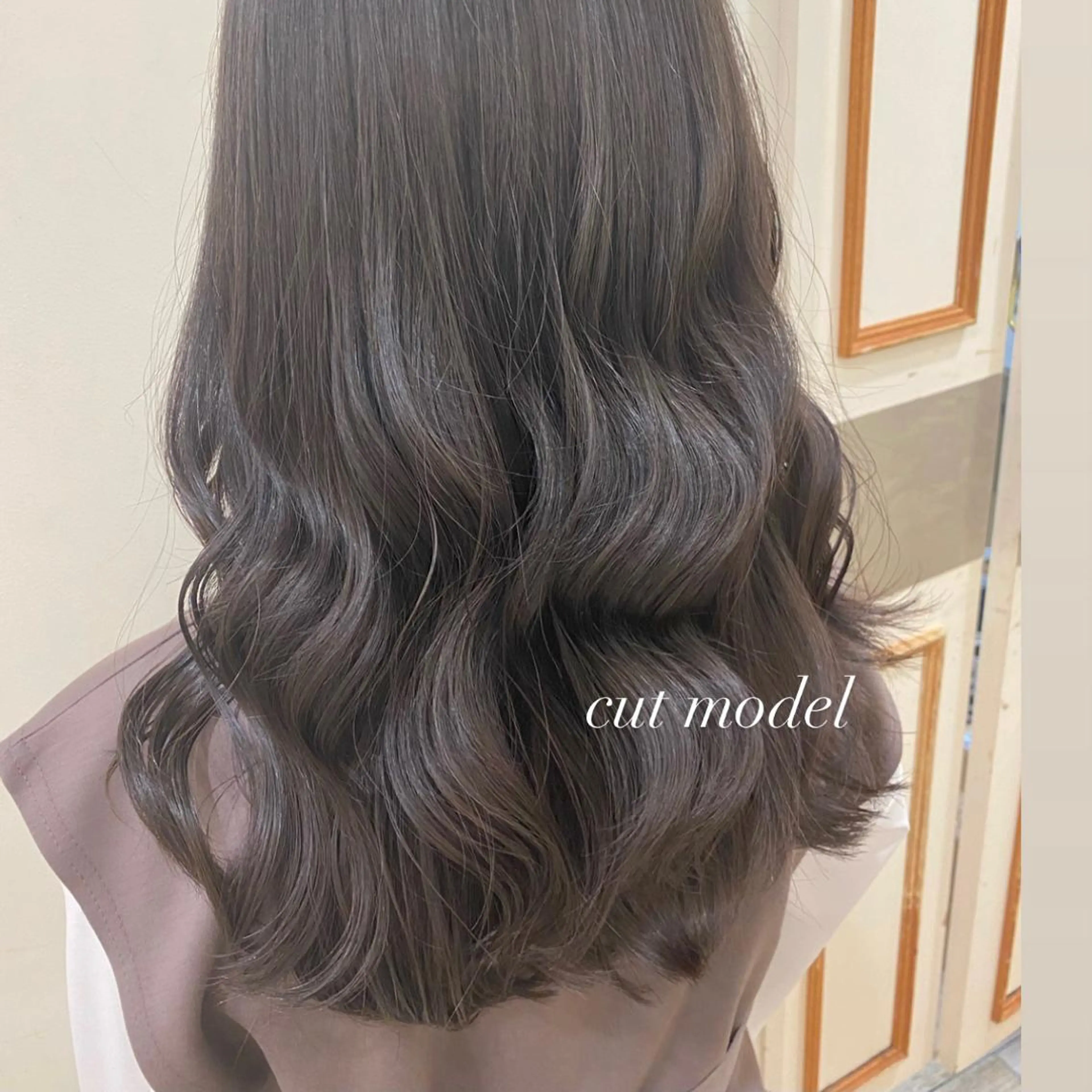 ロング 艶カラー/韓国風ヘア 🩵shioneのヘアスタイル