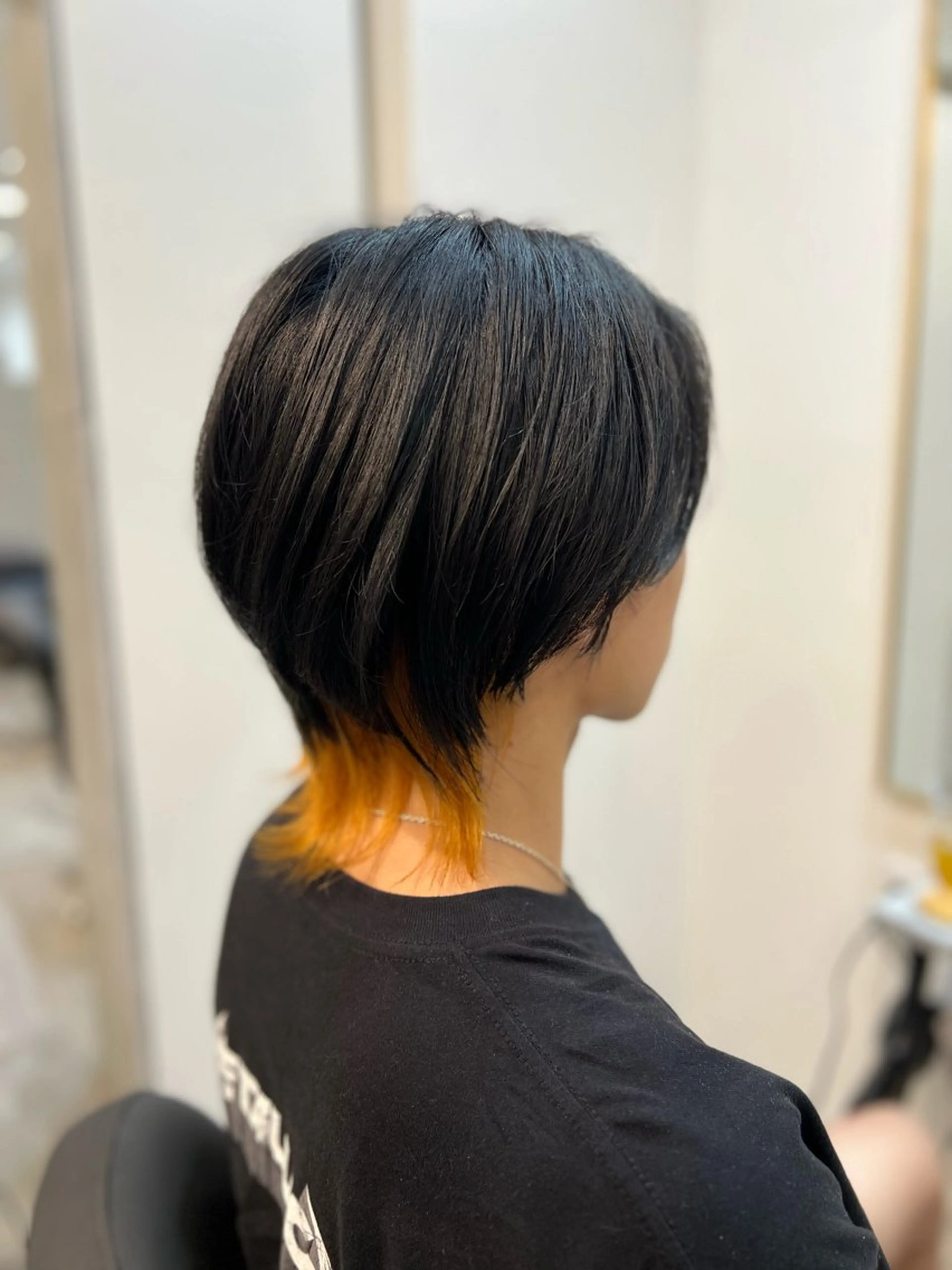 カット+(全頭ブリーチorハイライトブリーチorインナーブリーチ)+オンカラー💆🏻‍♀️🫧⚠️※ダブルカラーの写真