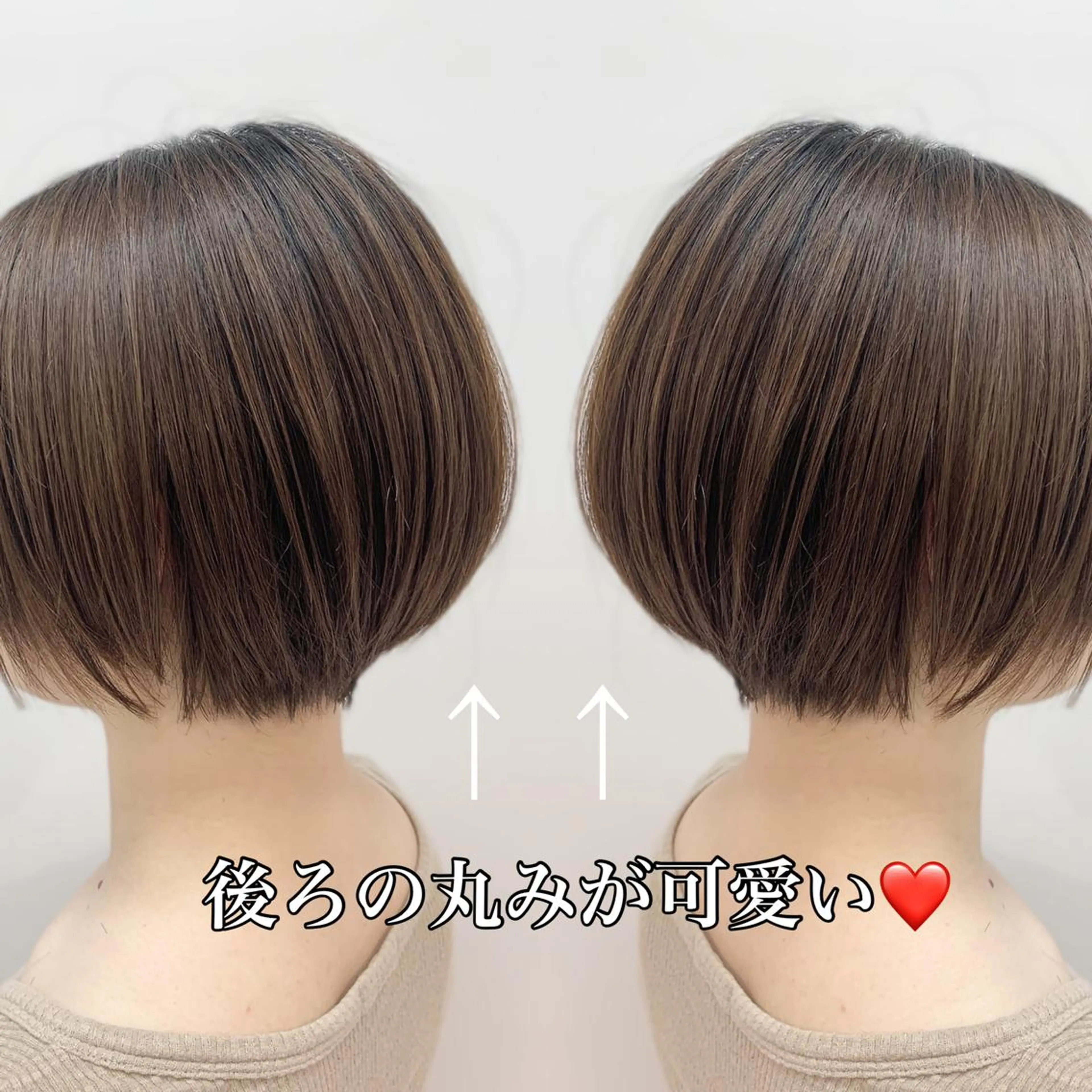 ショート カラー ボブ、縮毛矯正👑 心斎橋/高城涼也のヘアスタイル