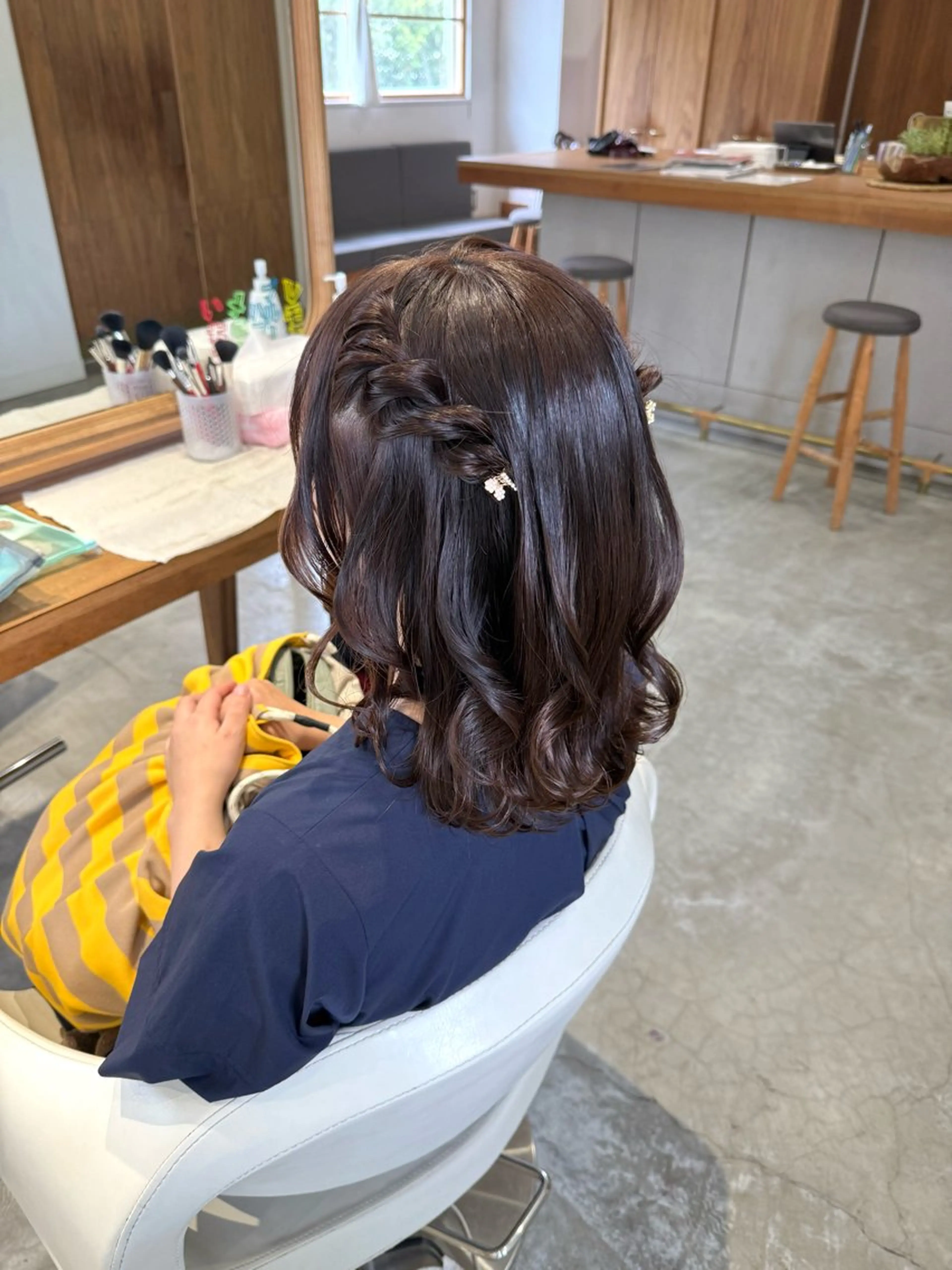 ヘアアレンジ ヘアセット フラム所属・WATANABE MISAKIのヘアスタイル