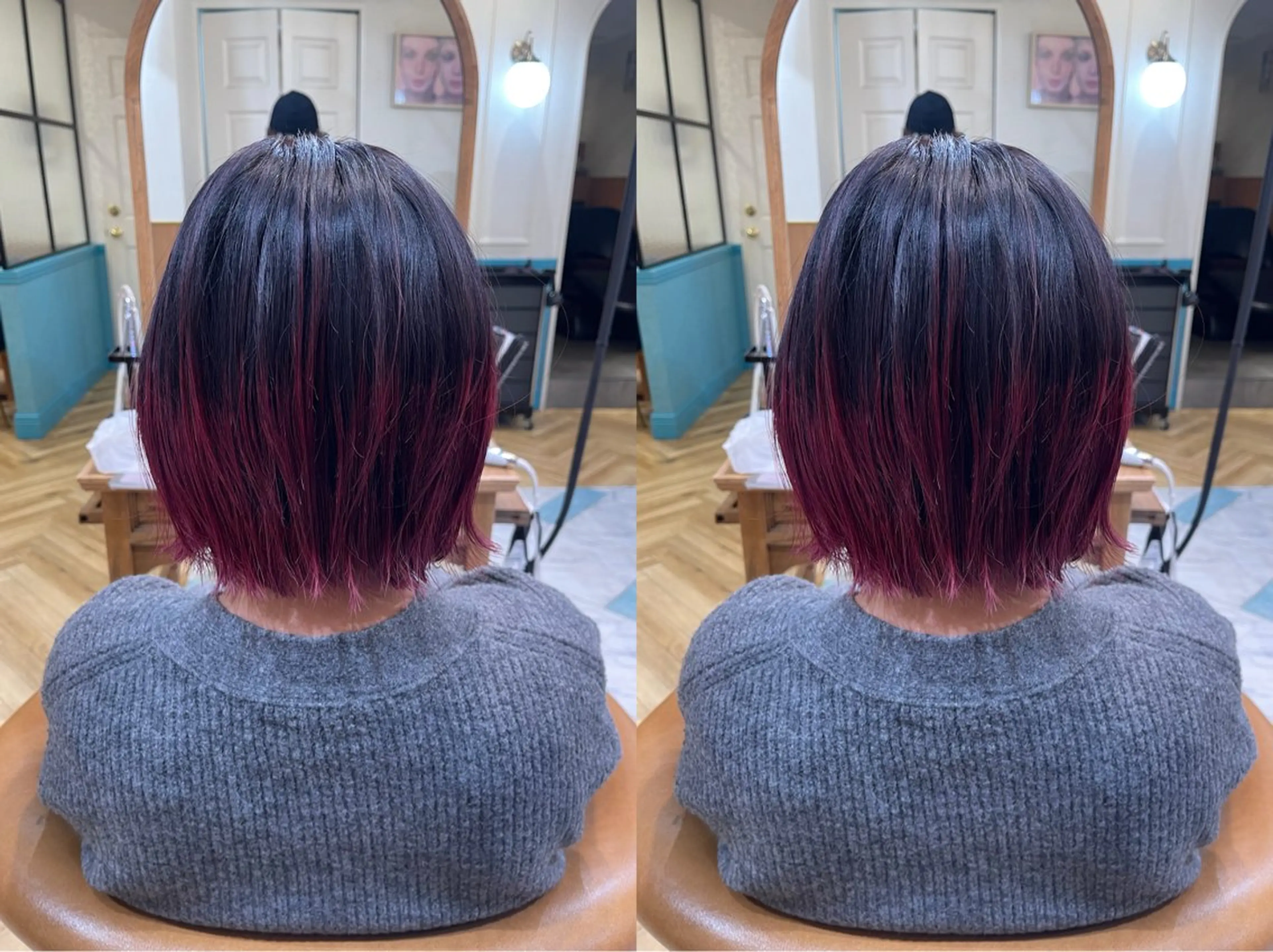 ミディアム ヘアカラー トリートメント 池袋/ボブ/ボブ矯正 髪質改善/山本のヘアスタイル