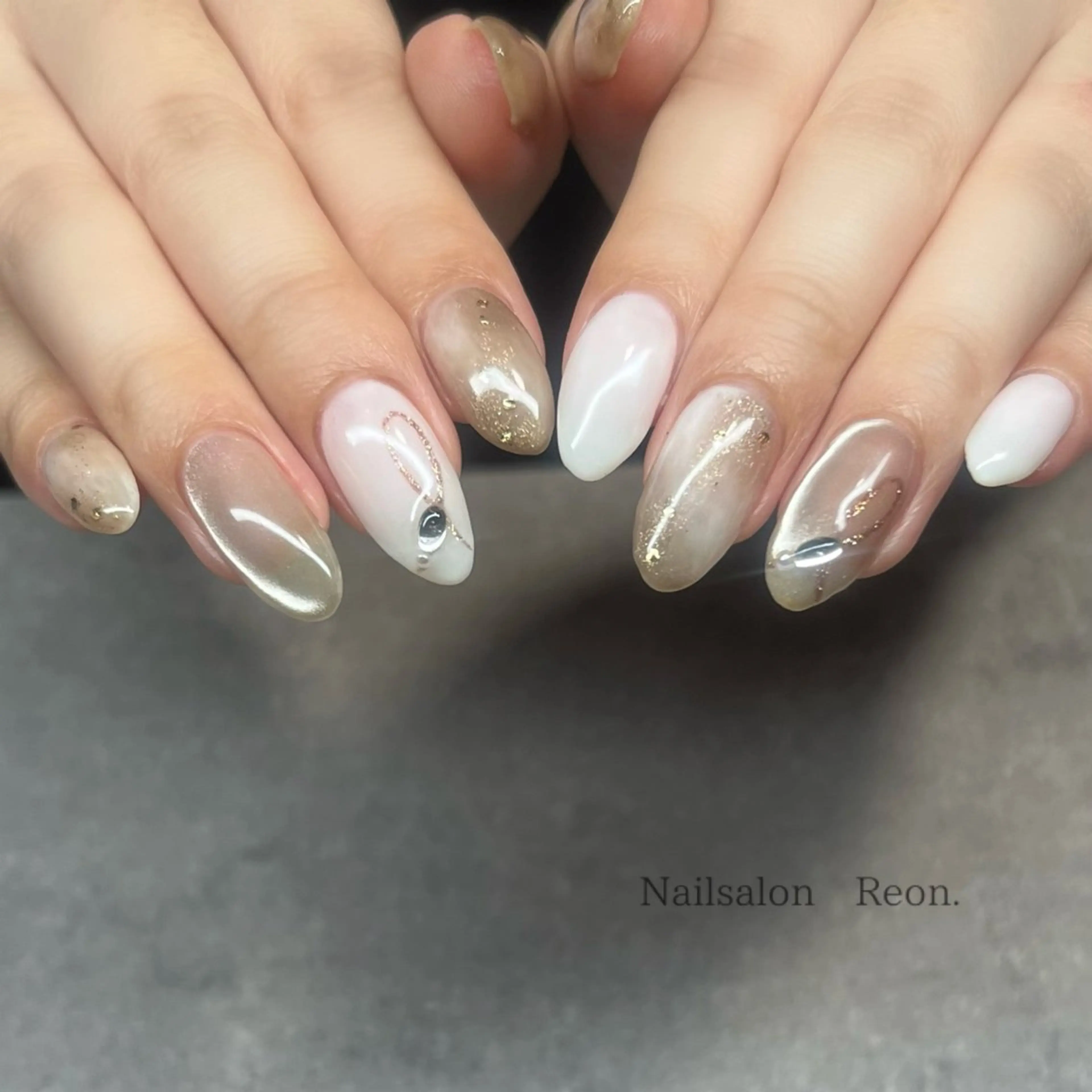 ネイル ハンドネイル Nailsalon Reon.のネイルデザイン