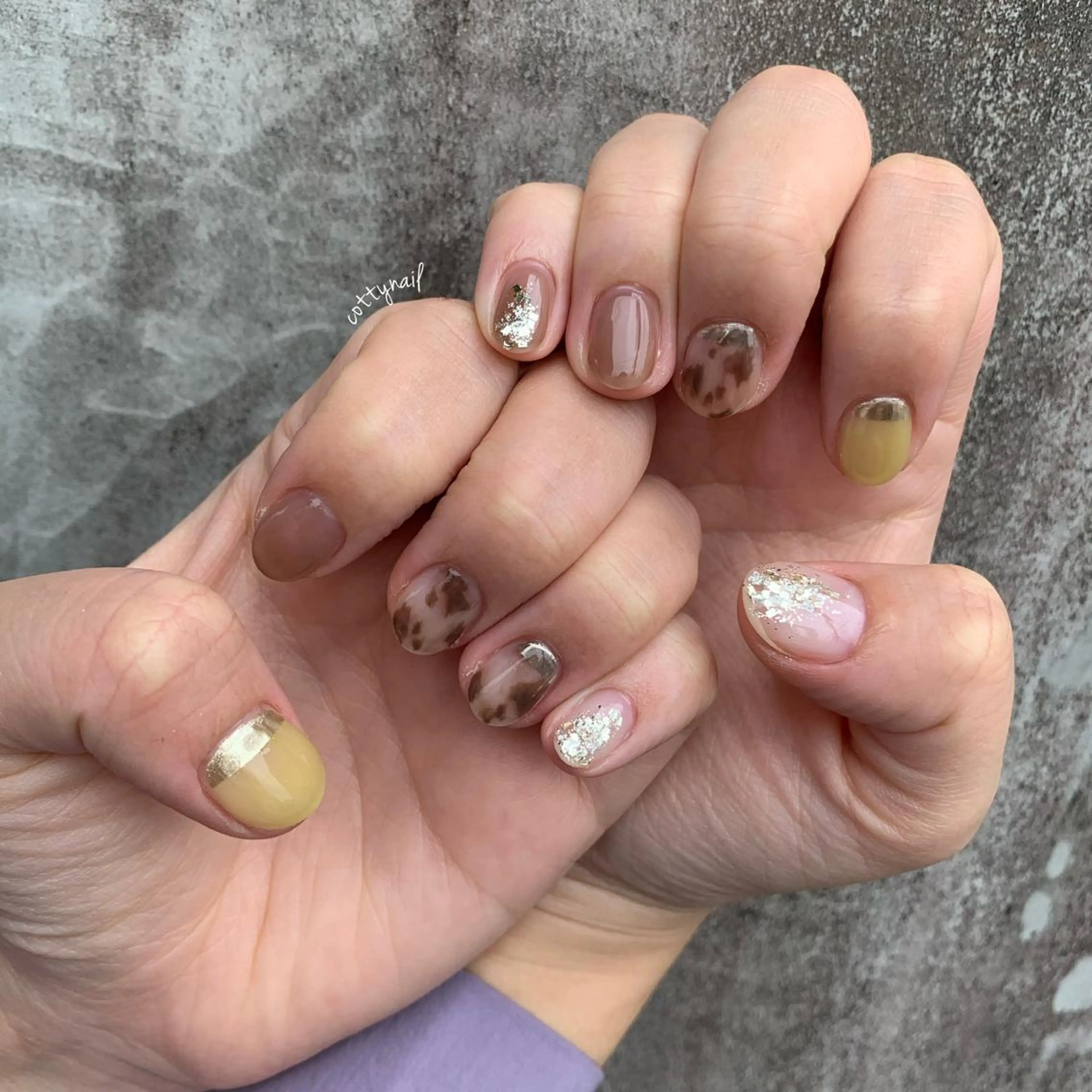 ネイル アートネイル ジェルネイル ニュアンスネイル cottynail -miki-のその他イメージ