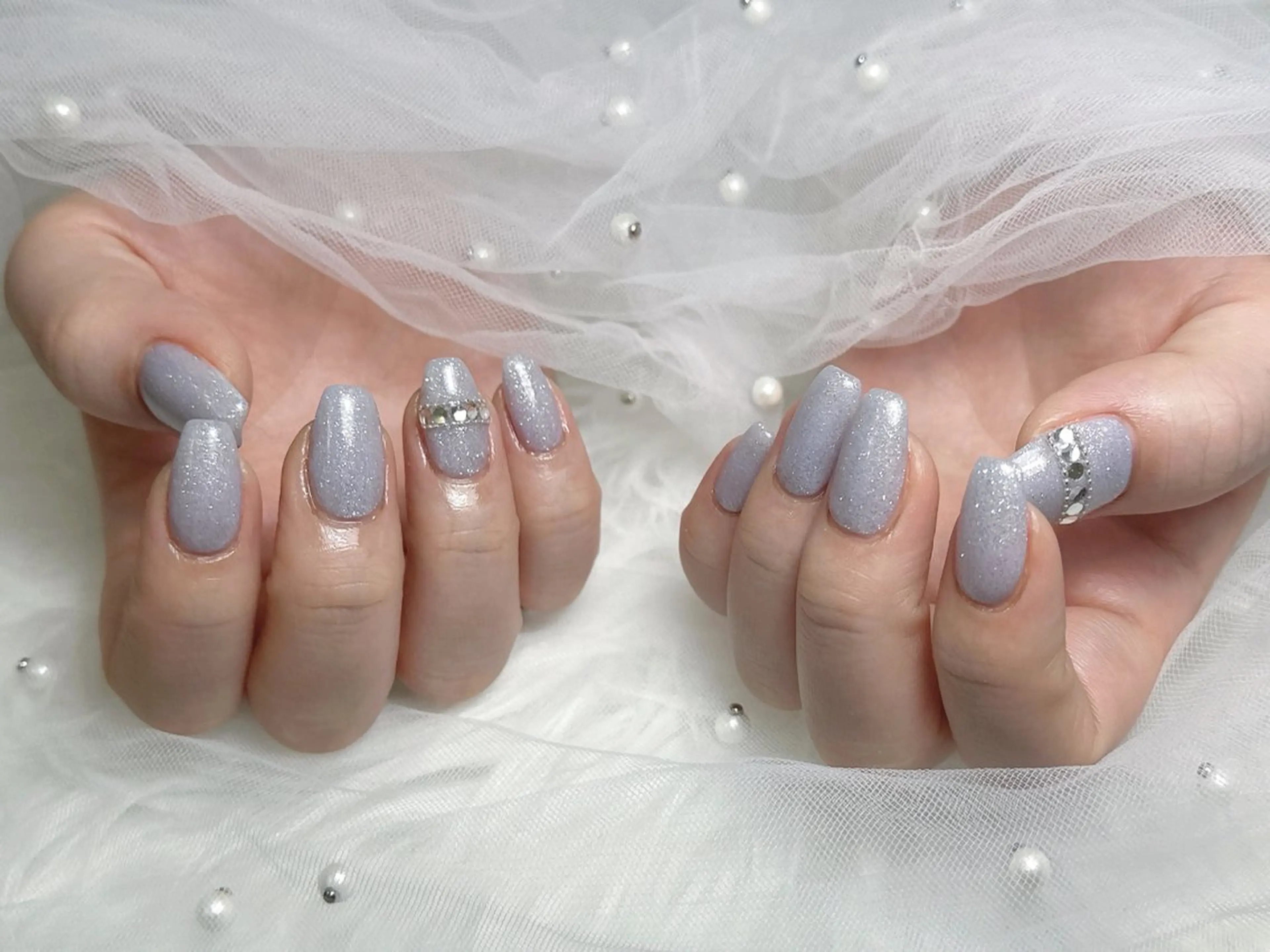 ネイル ハンドネイル 【Eclat ｴｸﾗ】nail＆beauty所属・Eclat〔ｴｸﾗ〕 MOEKA𝜗𝜚*のネイルデザイン