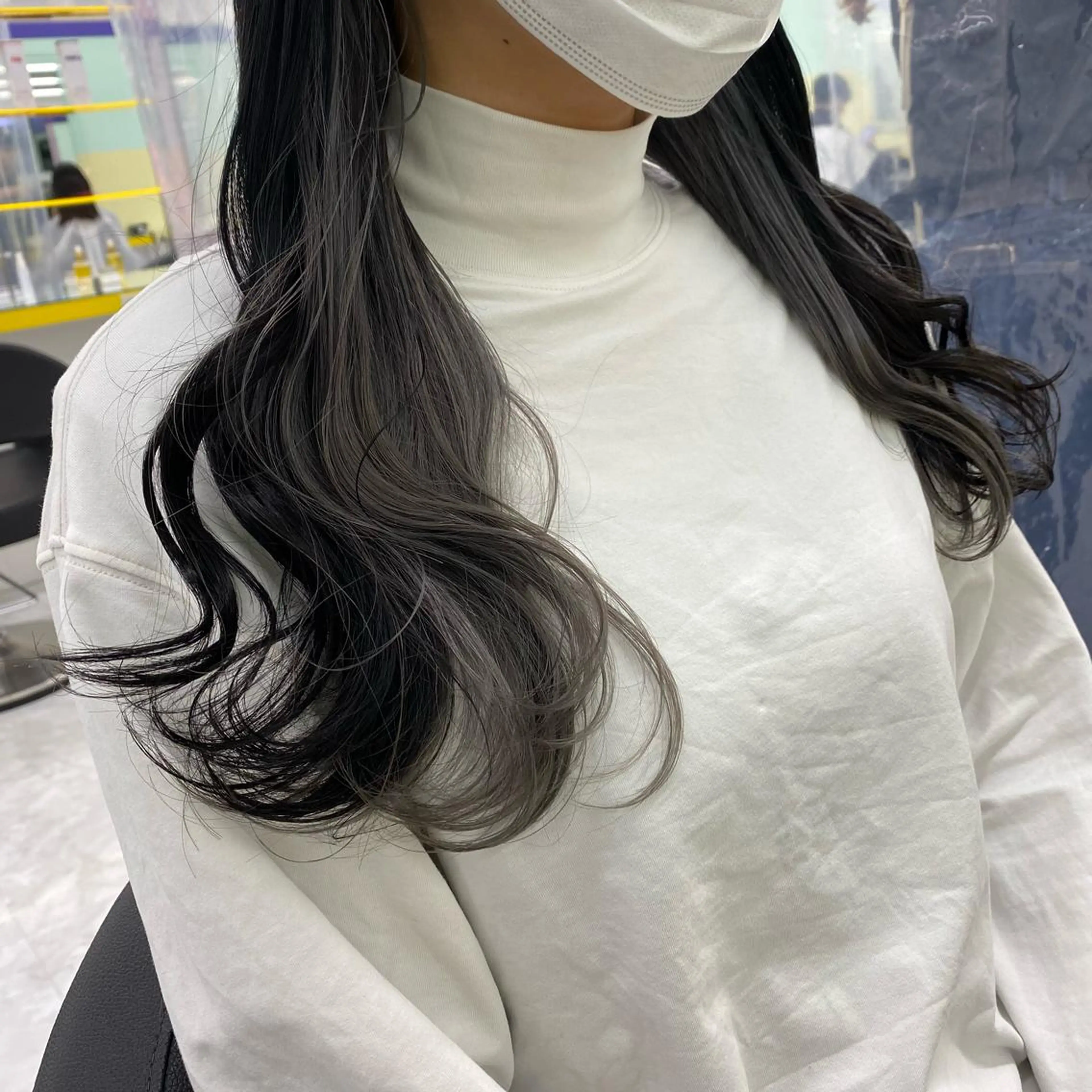 ミディアム カラー ヘアアレンジ GOTODAY shair salon 横浜mare店所属・透明感抜群カラー mai🍑♡のヘアスタイル