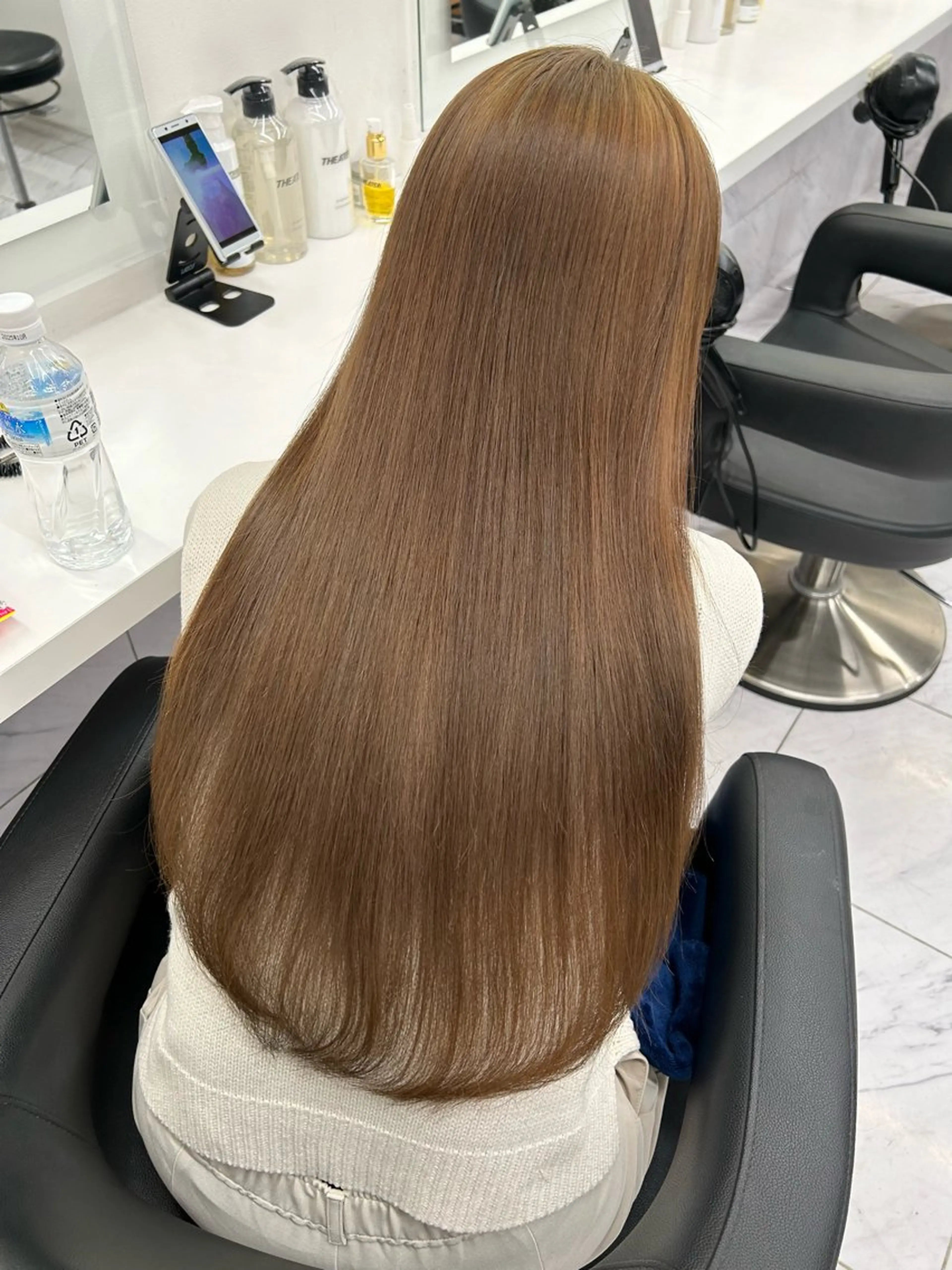 ロング カラー 🎀暖色/ラベンダー /paru🤍のヘアスタイル