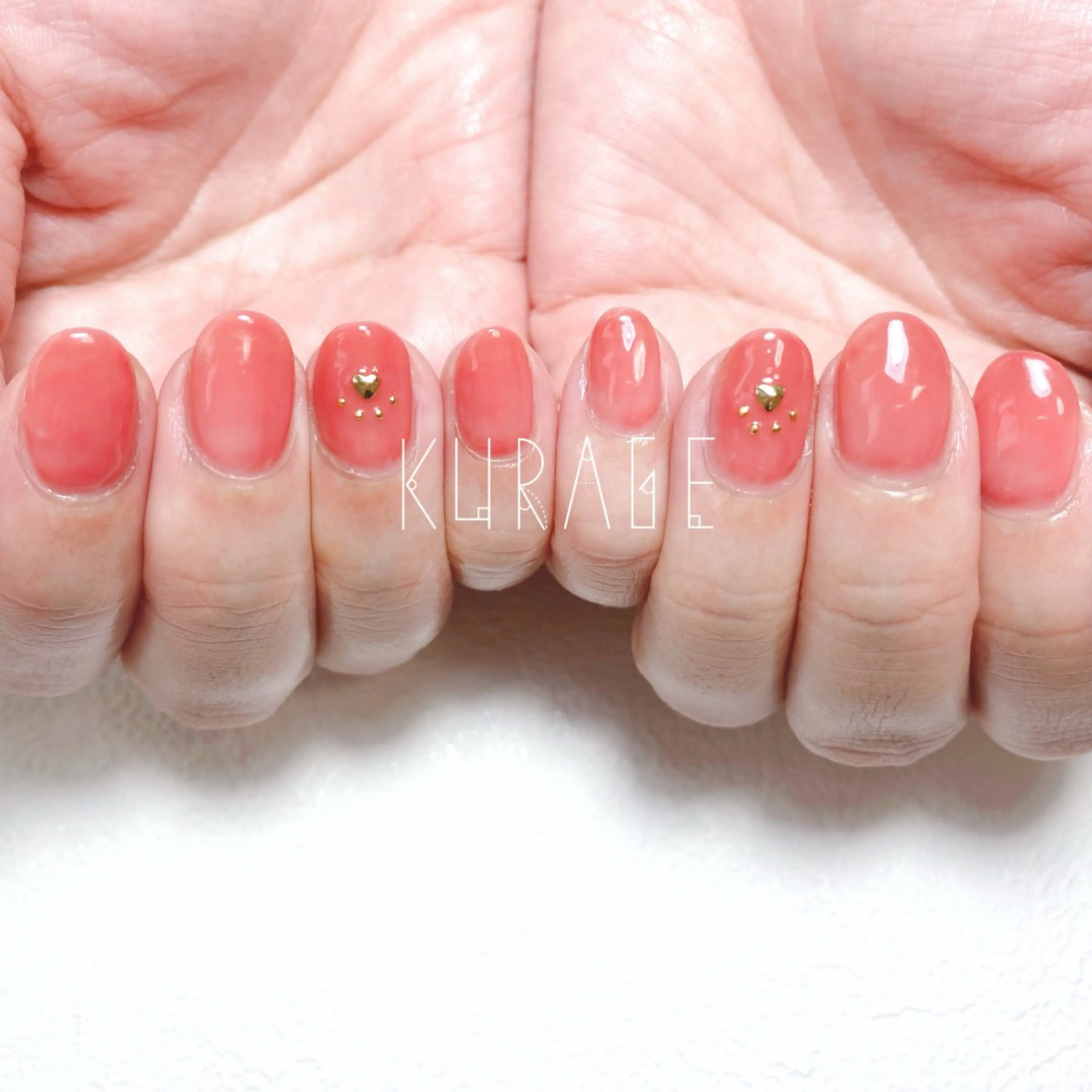 ネイル ハンドネイル private salon 海月のネイルデザイン