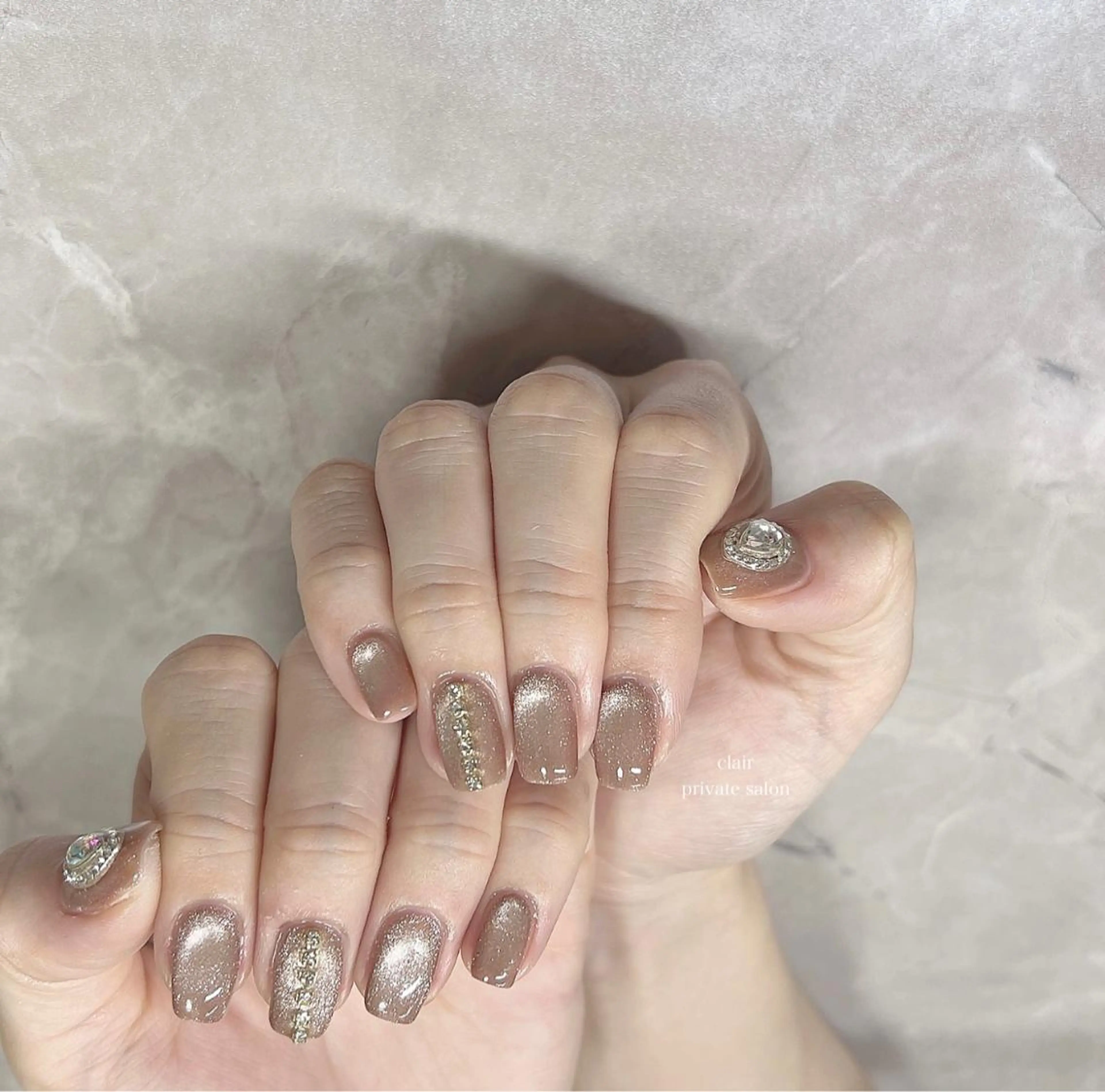 ネイル ハンドネイル ハンドケア nail salon una.のネイルデザイン