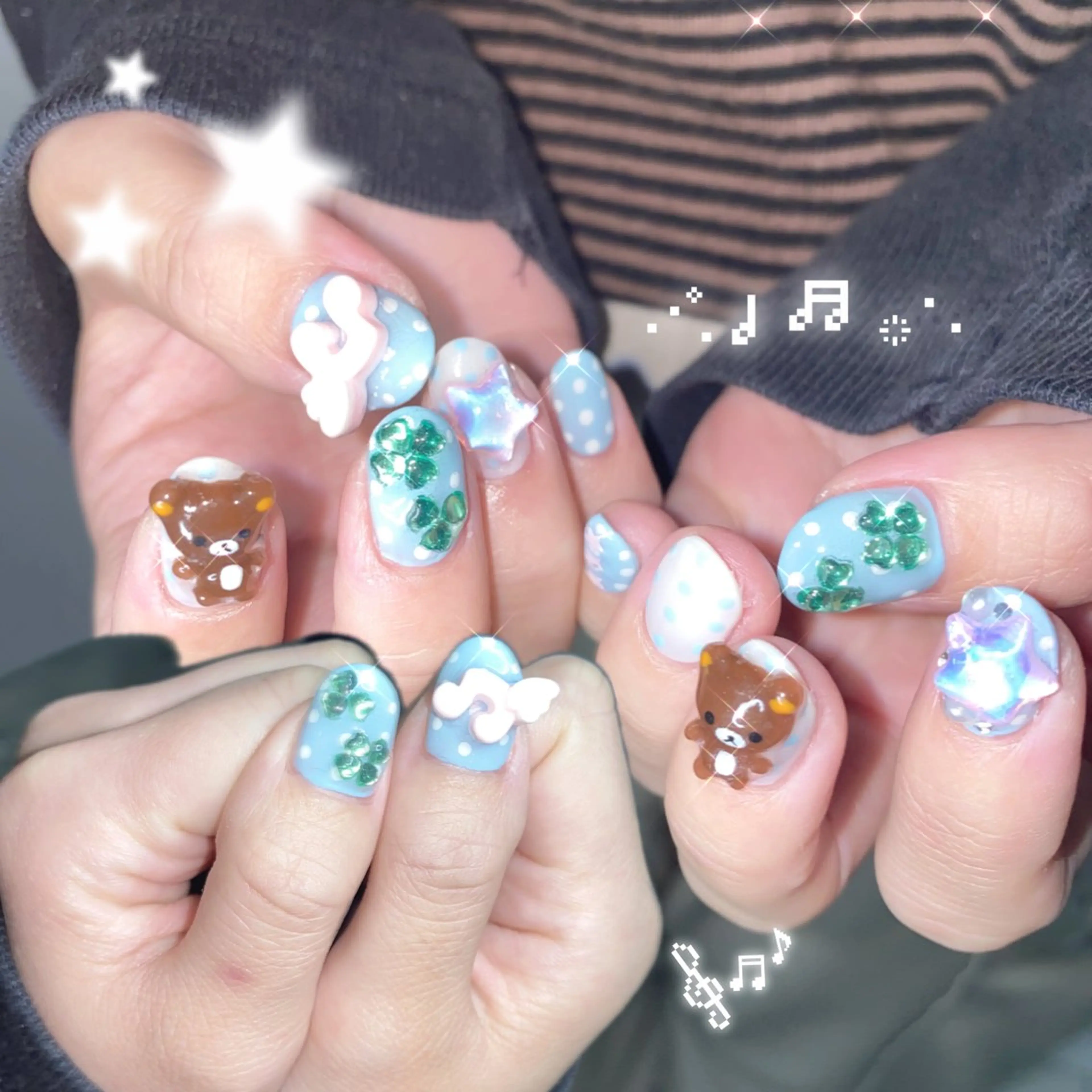 ネイル ハンドネイル ꒰ঌheaven໒꒱ ayaneのネイルデザイン