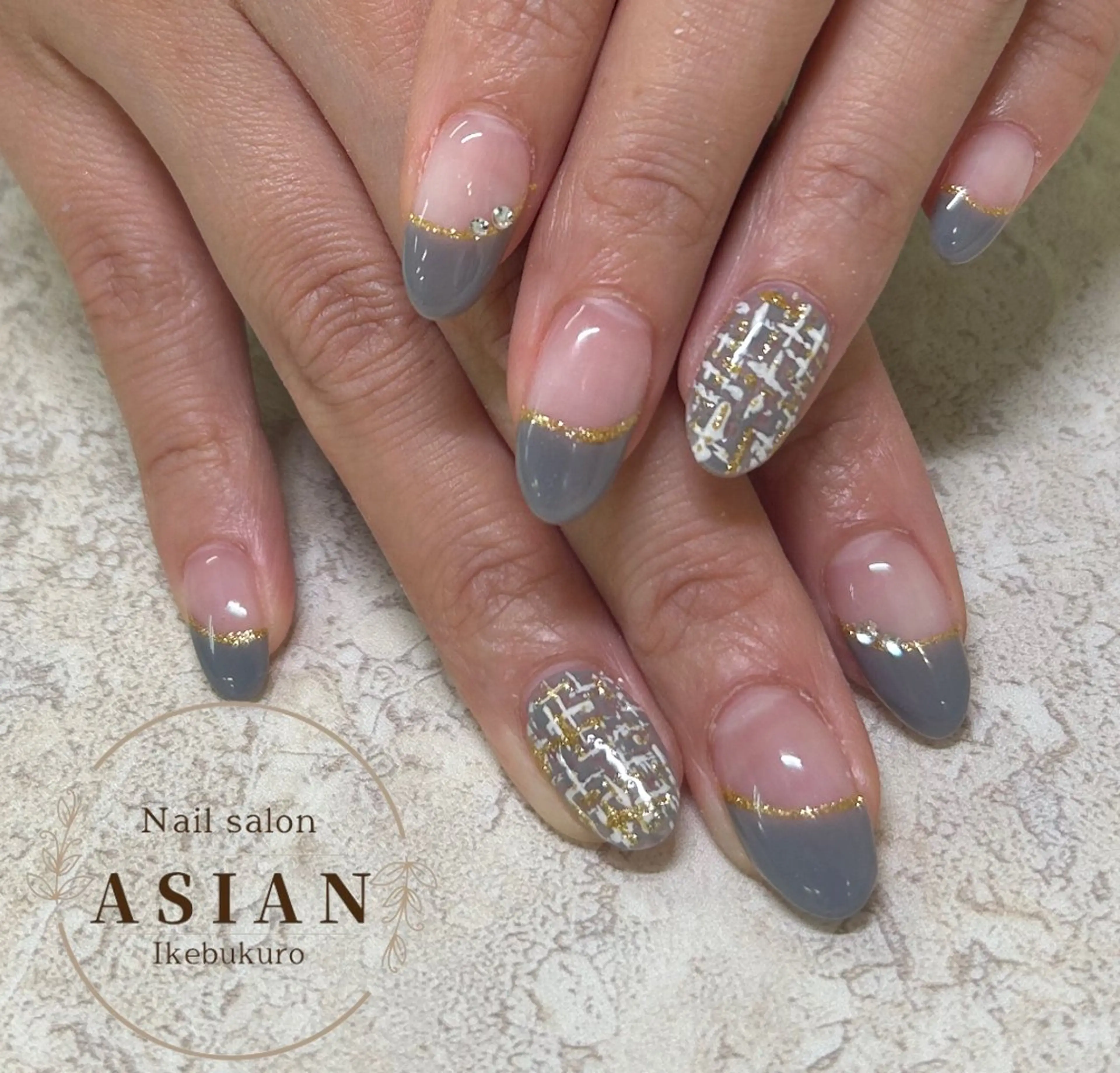 ネイル Nail&Hair Salon Asian 池袋店所属・U. azusa🪷のネイルデザイン