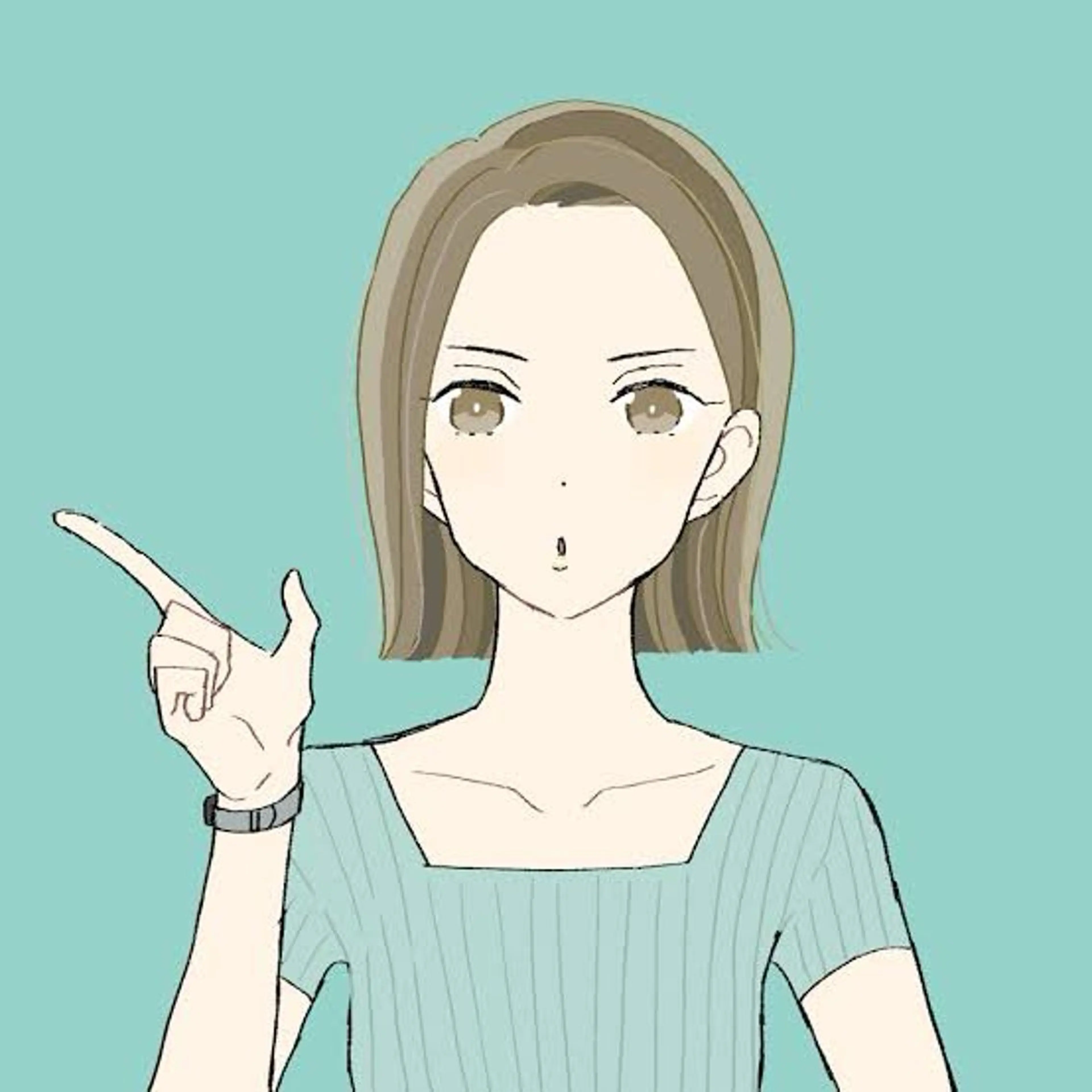 ミディアム 水木限定ｱｲﾌﾞﾛｳ ﾓﾃﾞﾙ募集中‼️のヘアスタイル