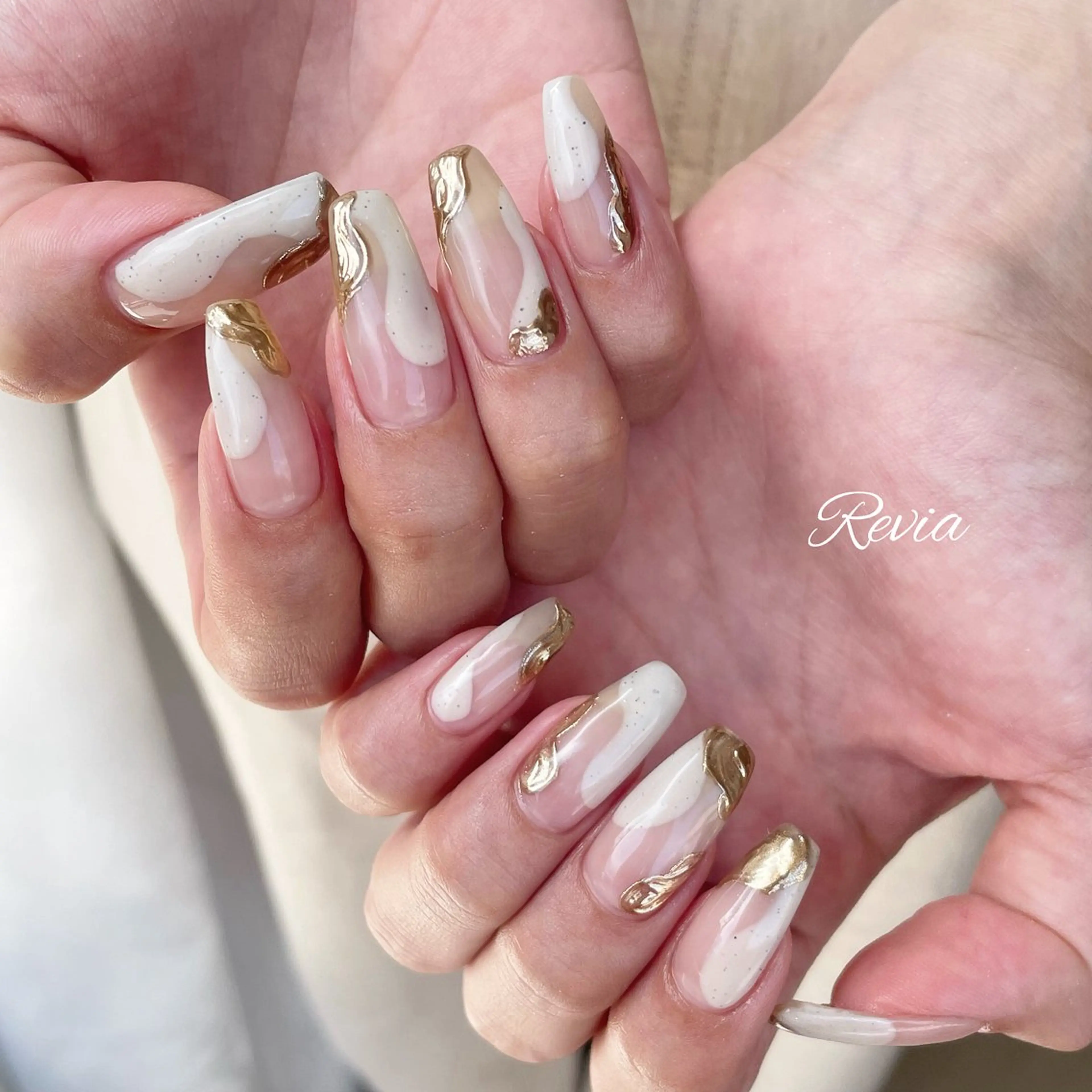 ネイル ハンドネイル revia所属・ERI Nailistのネイルデザイン