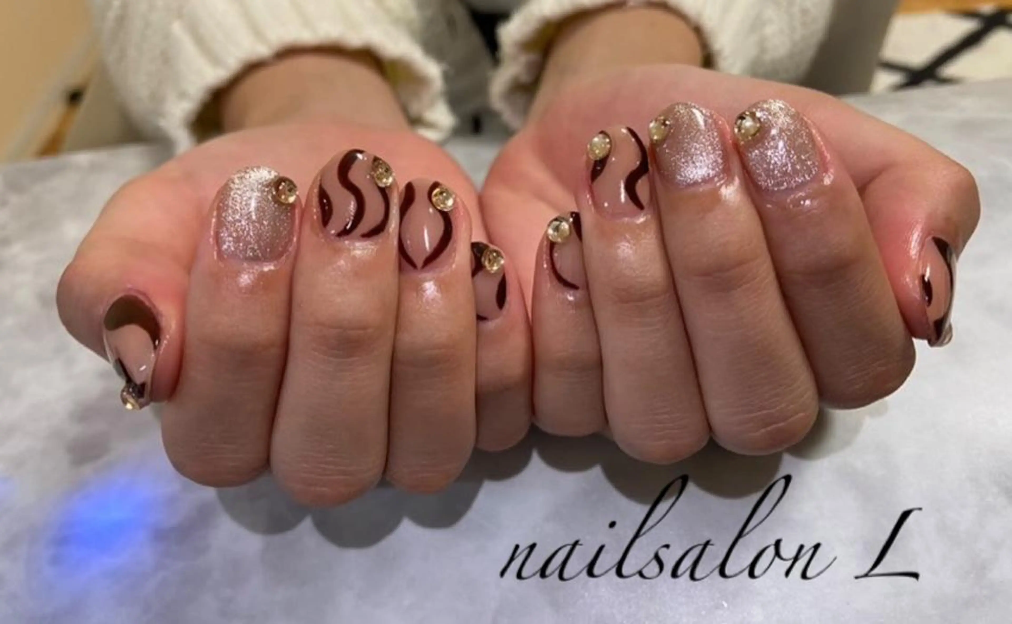ネイル 持ち込み NAILSALON Ｌのネイルデザイン