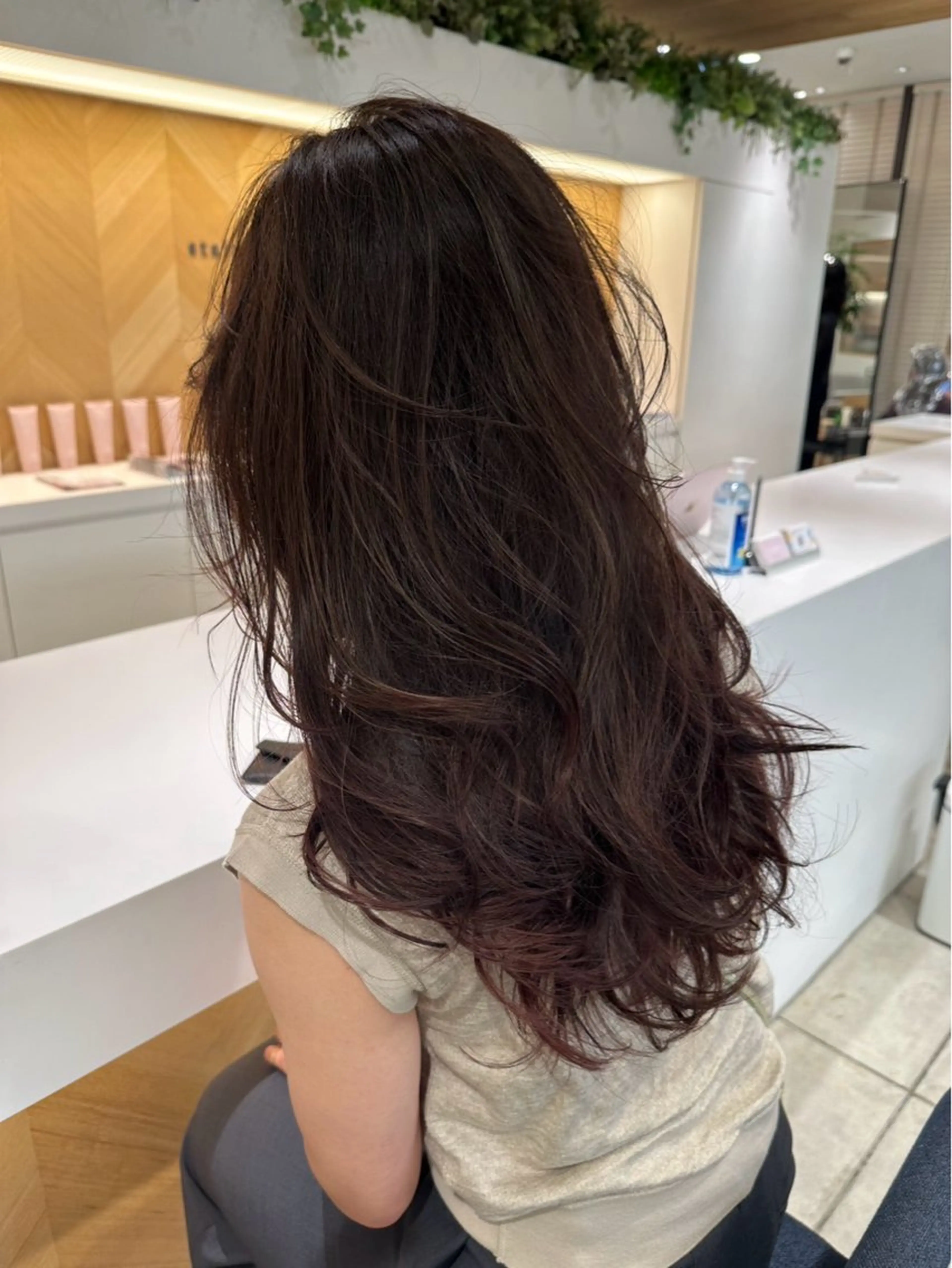 ⸜♡⸝うる艶乾かすだけでまとまる⸜♡⸝コテ巻き風デジタルパーマ🎀の写真