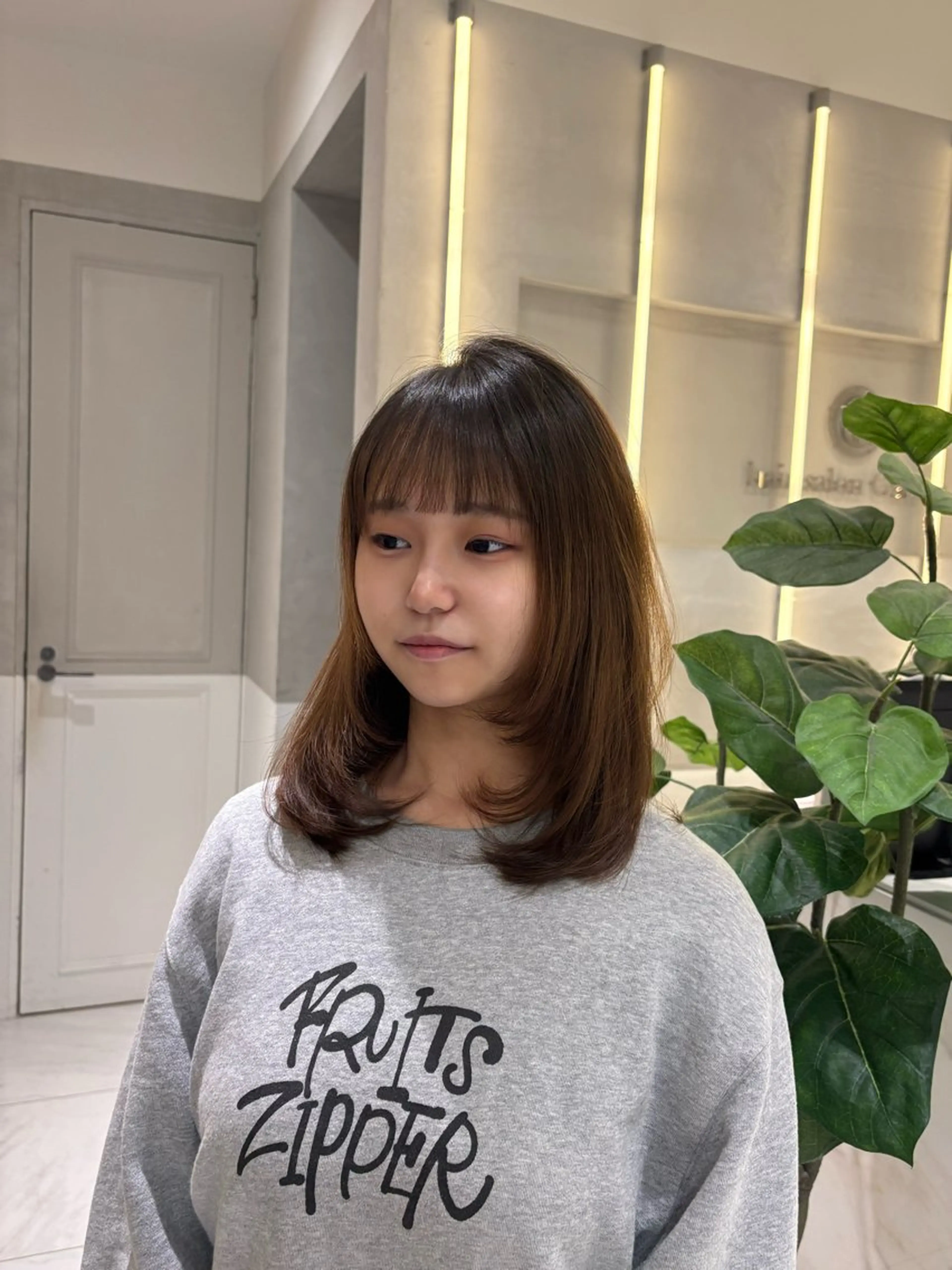 セミロング Rino🎀/盛れる 顔周りカット🪽✩のヘアスタイル