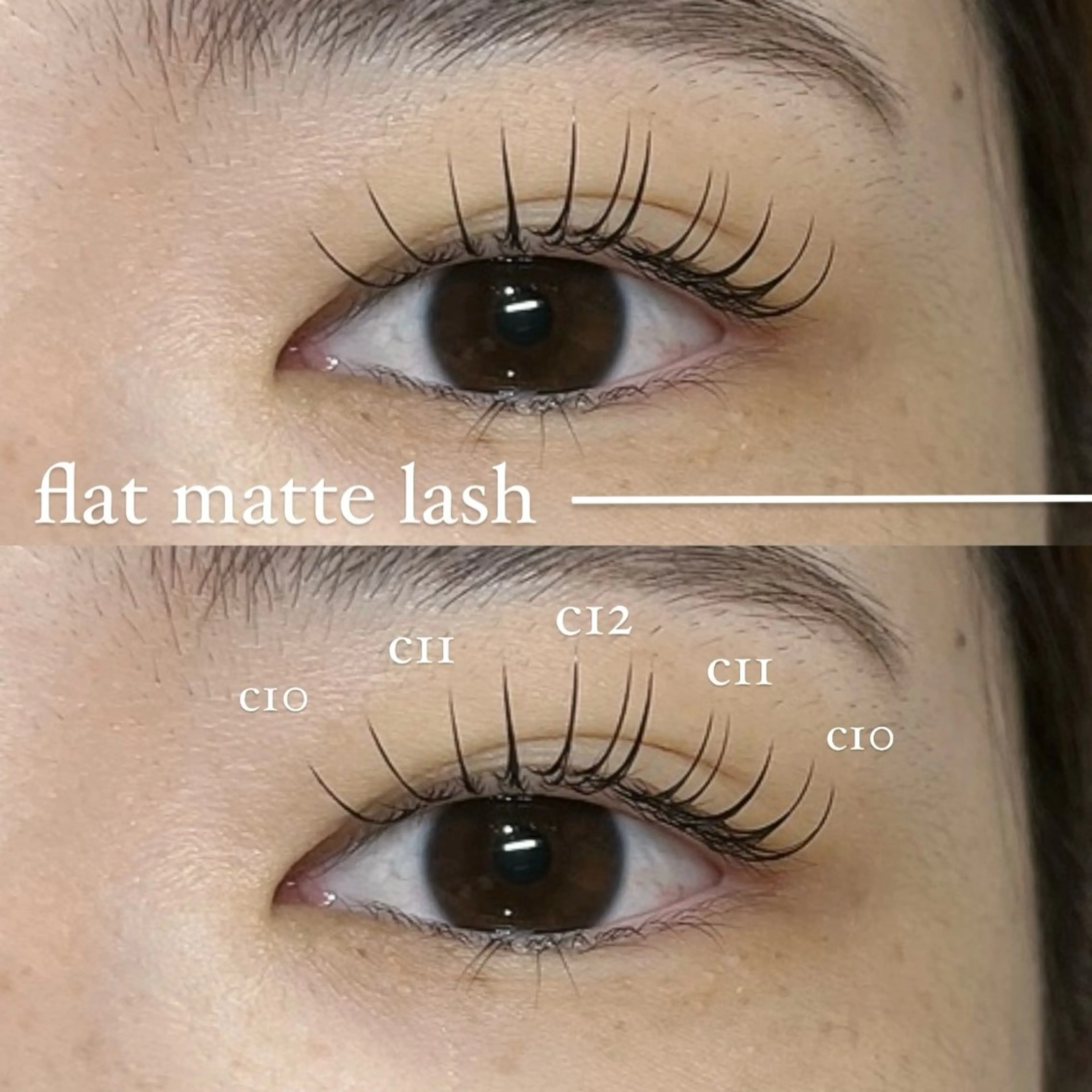 マツエク・マツパ Veil ayakaのマツエク・マツパデザイン