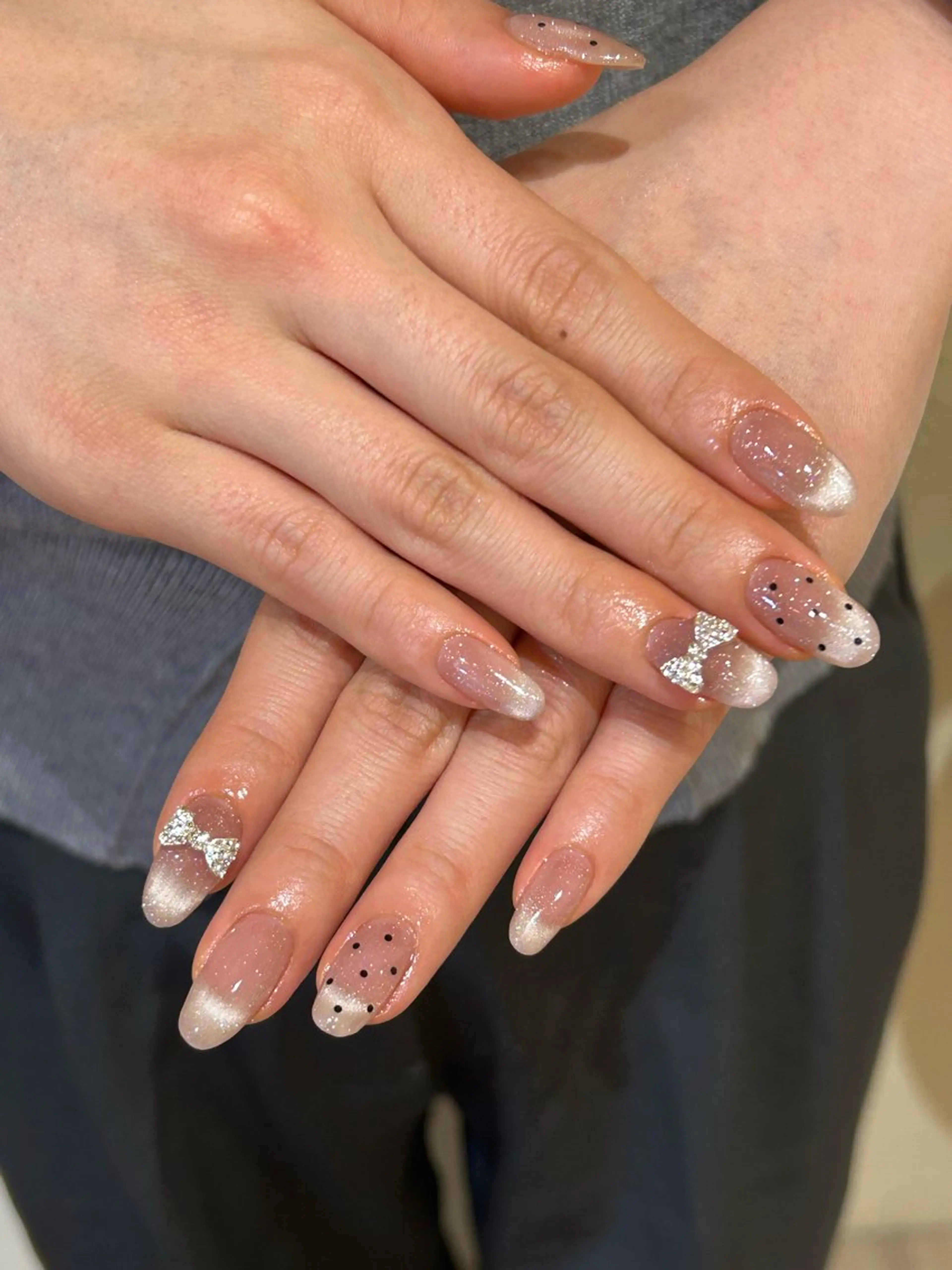 ネイル ハンドネイル Mana  🫧 パラジェル⌇自由が丘のネイルデザイン