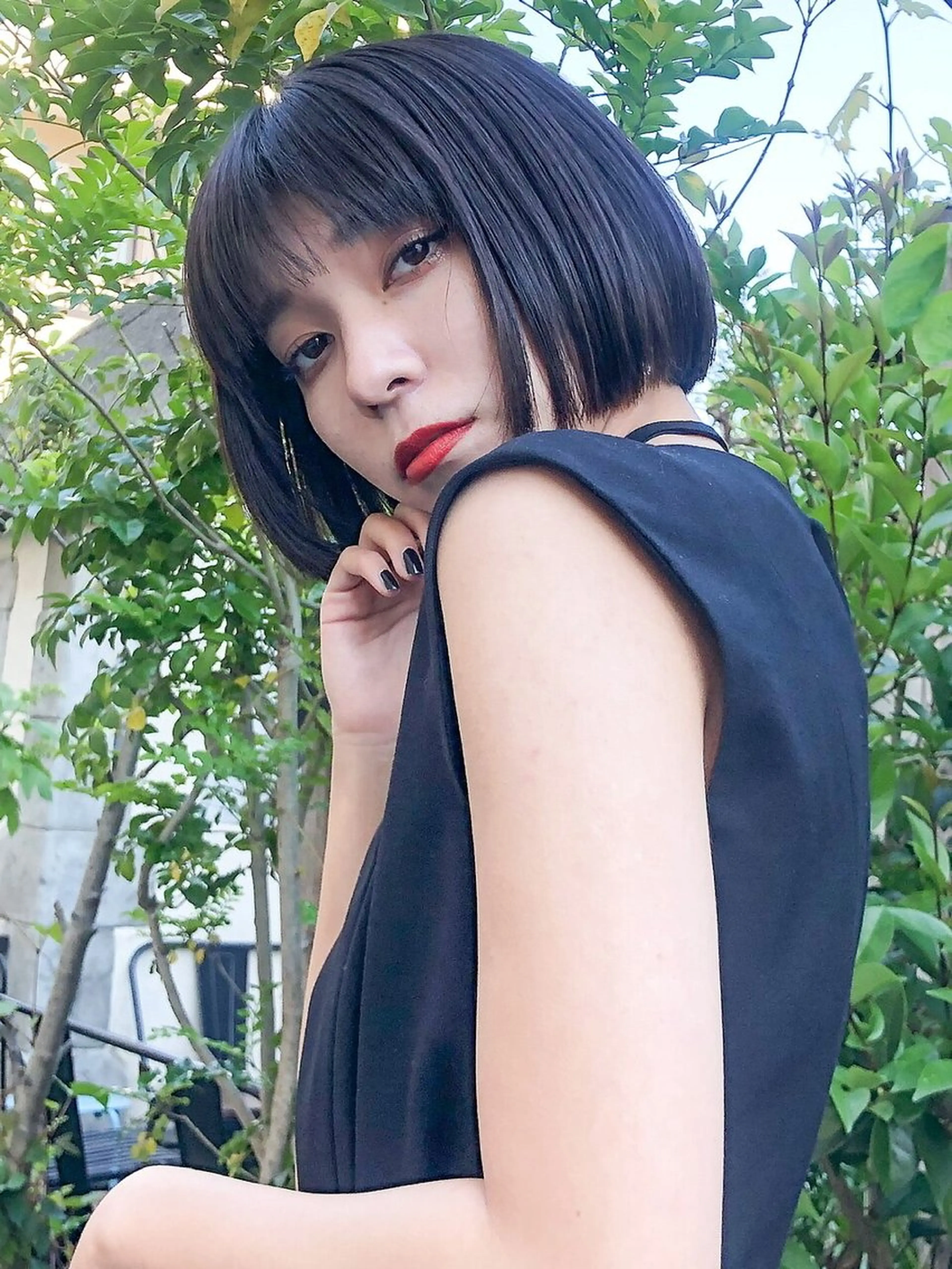 ショート カラー edge.下北沢所属・suii スイのヘアスタイル