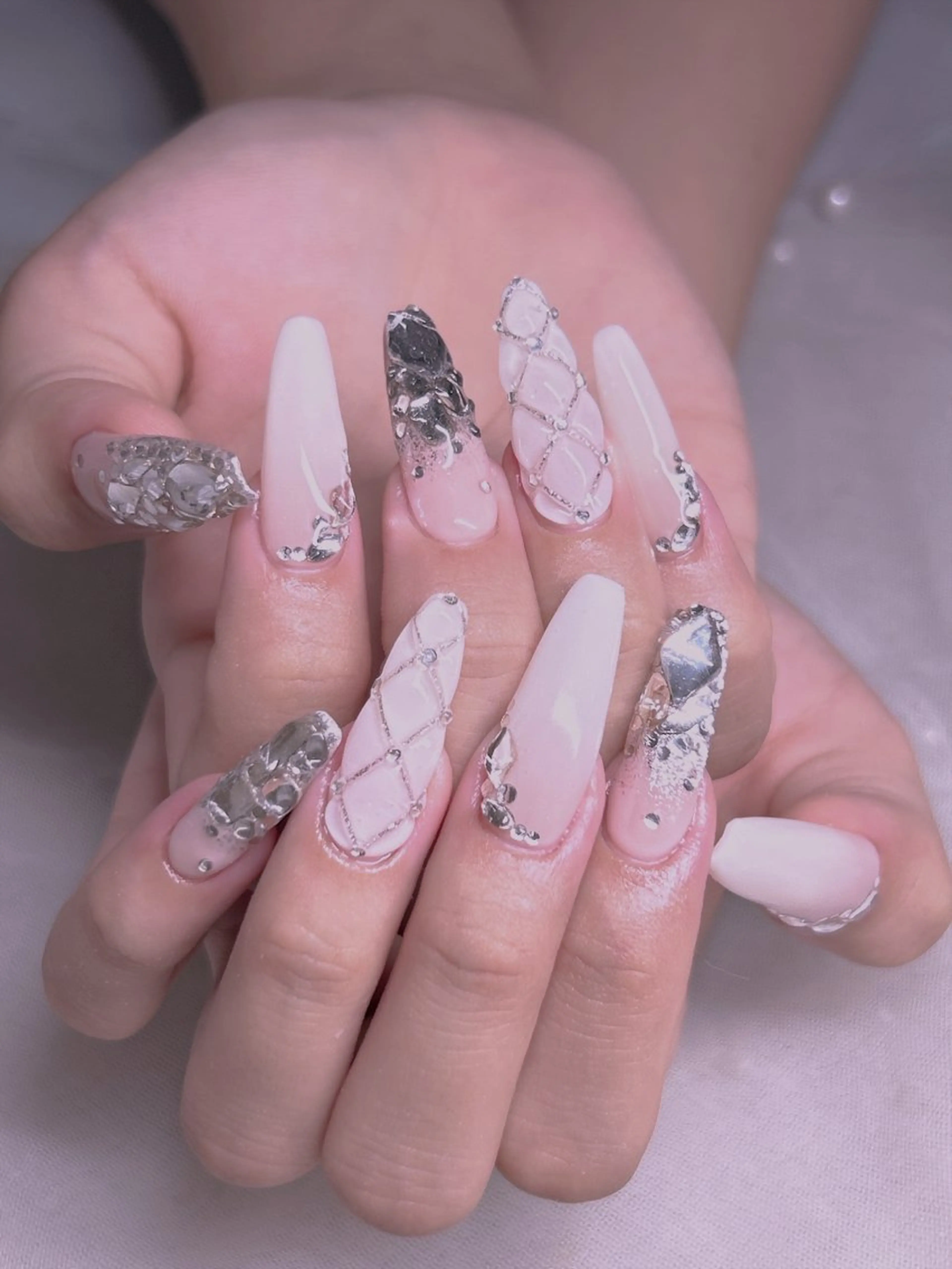 ネイル 長さだし専門店 M2 rikaのネイルデザイン