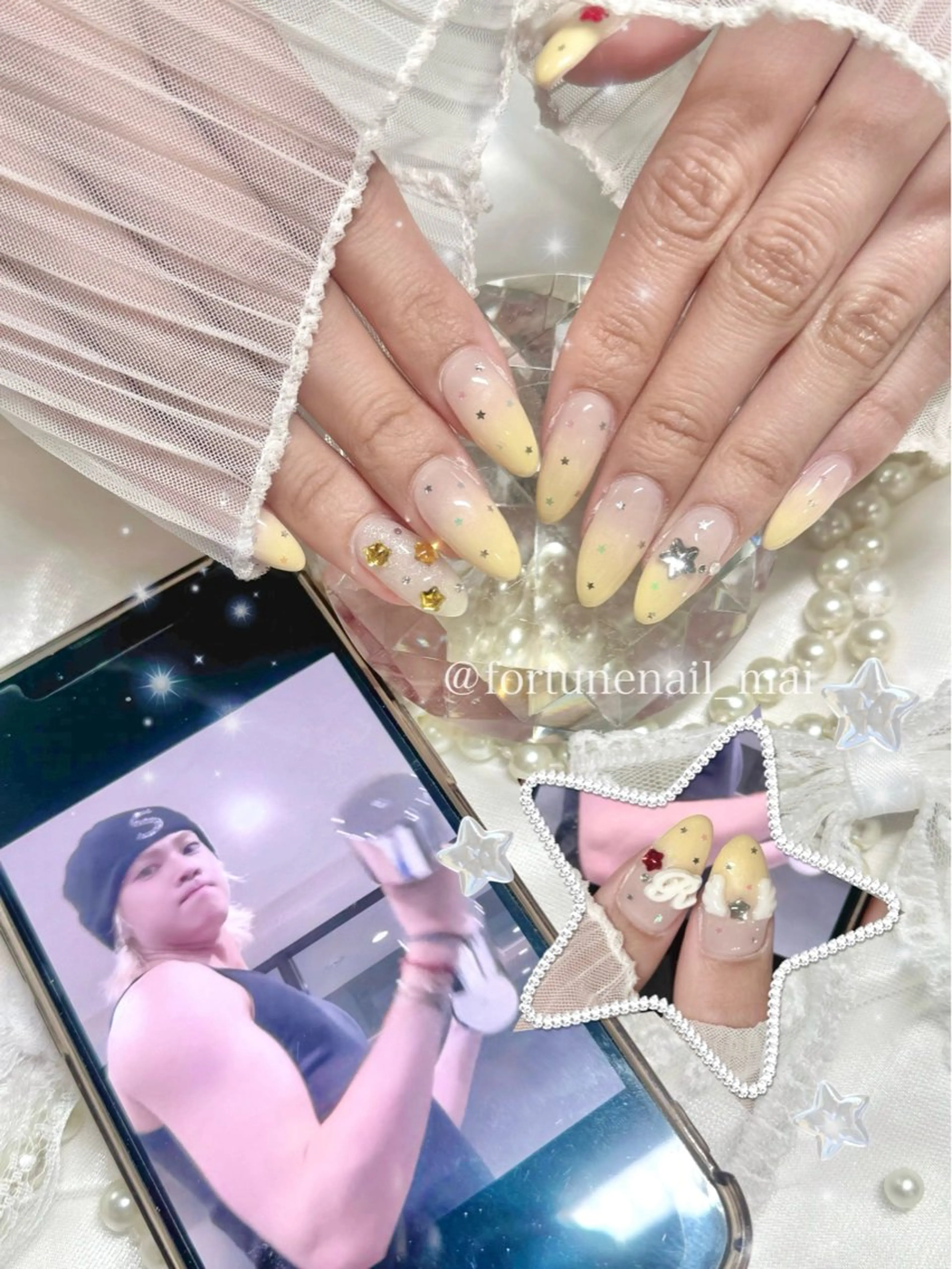 ネイル ハンドネイル 🎀Mai 🎀1/23空✩.*のネイルデザイン