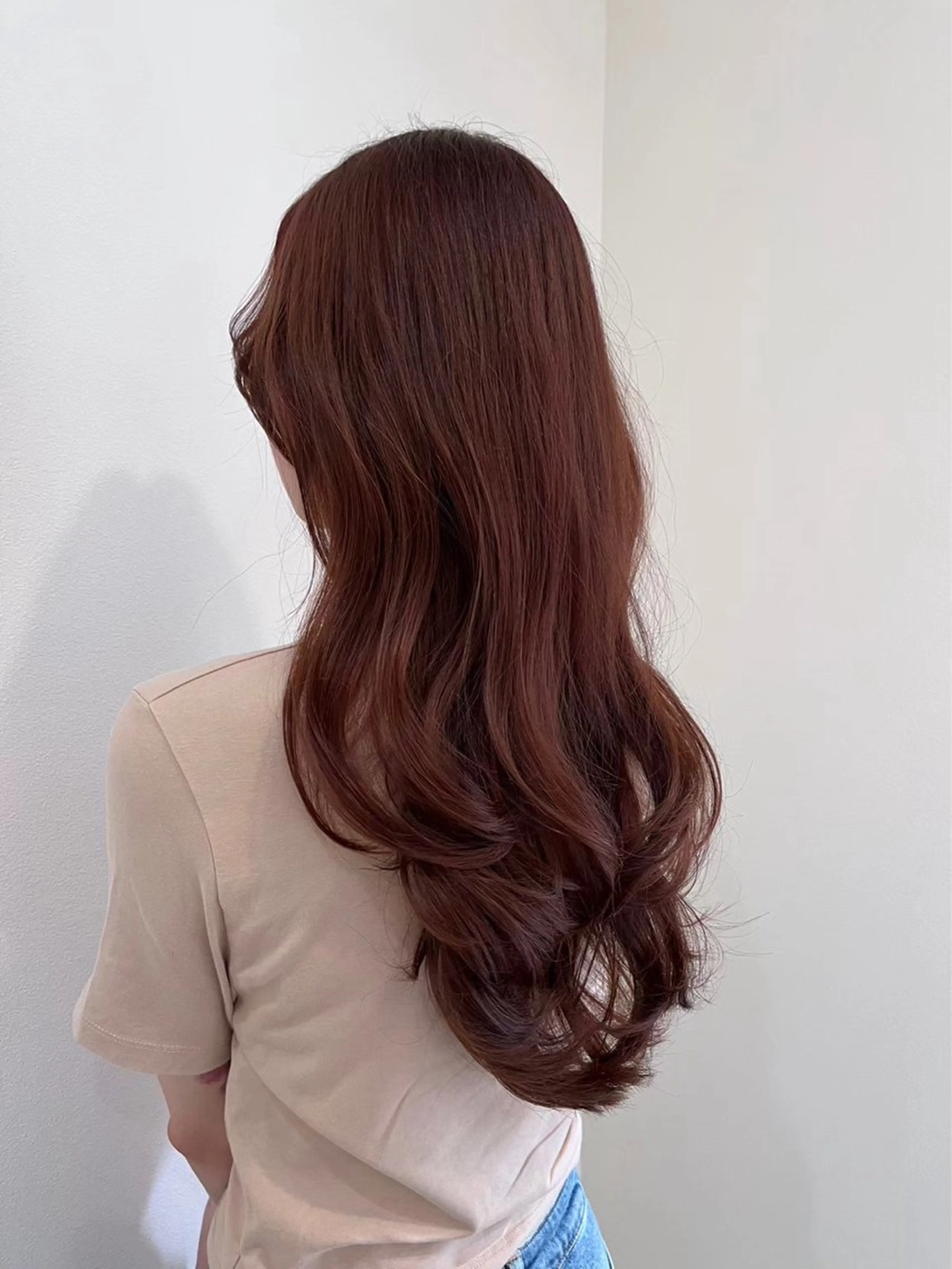 ロング カラー 石原 悠貴のヘアスタイル