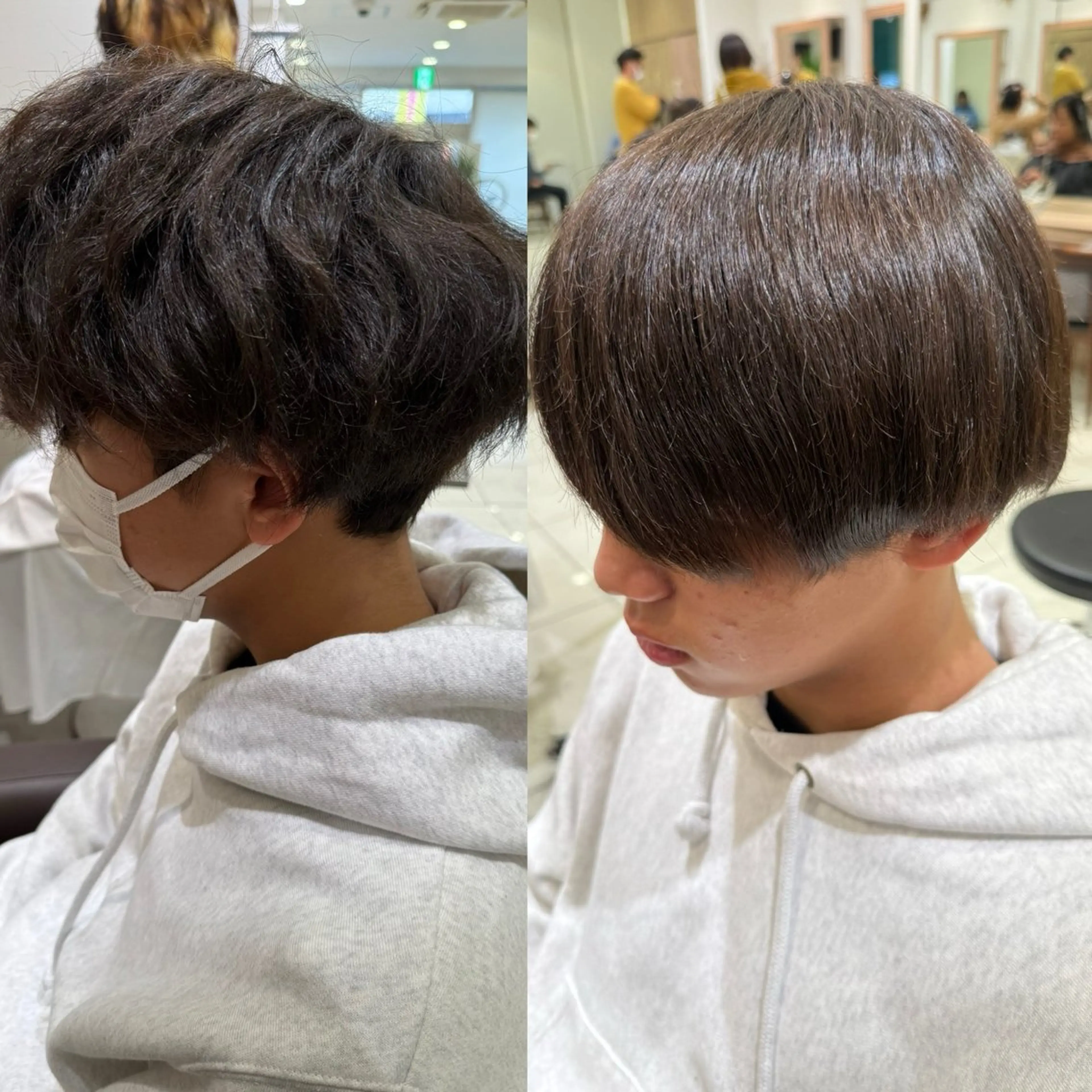 ショート パーマ メンズ 縮毛矯正 カット 縮毛矯正 メンズパーマ特化/ KAORU/店長のヘアスタイル