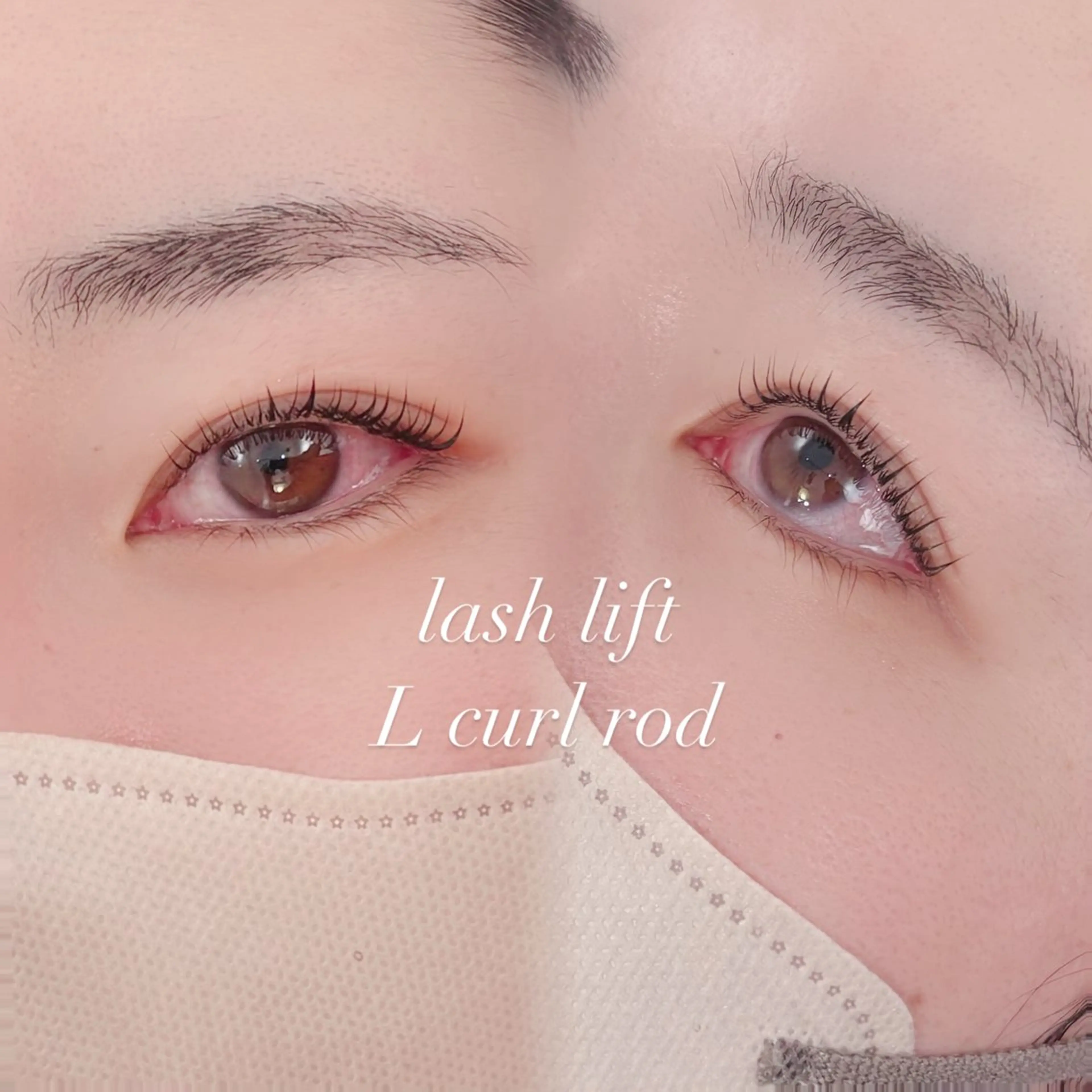 マツエク・マツパ Lカール 一重×まつ毛パーマ ロココ所属・太瀬 麻緒のマツエク・マツパデザイン