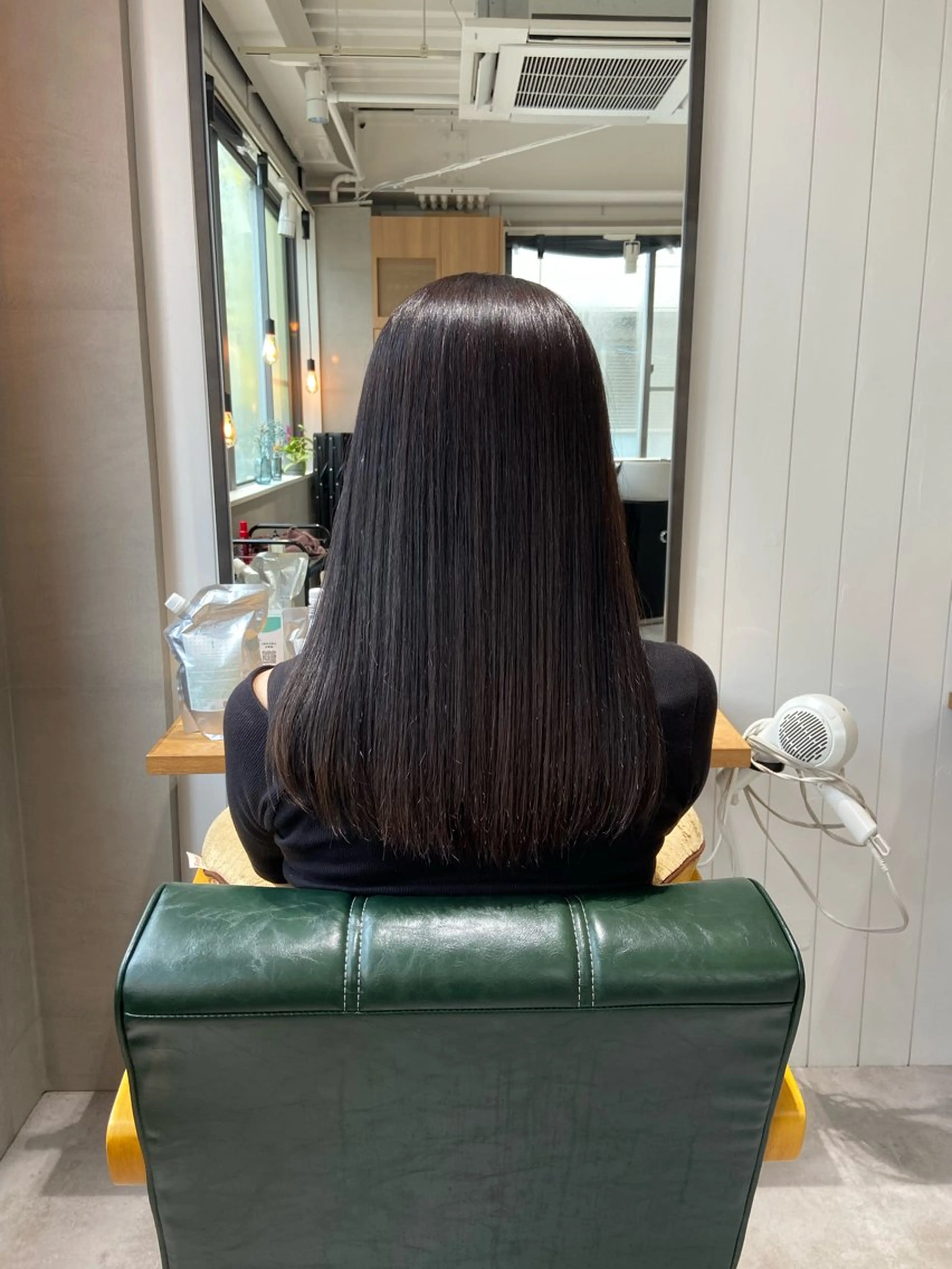 セミロング カラー 髪質改善資格保持者/ ナツミのヘアスタイル