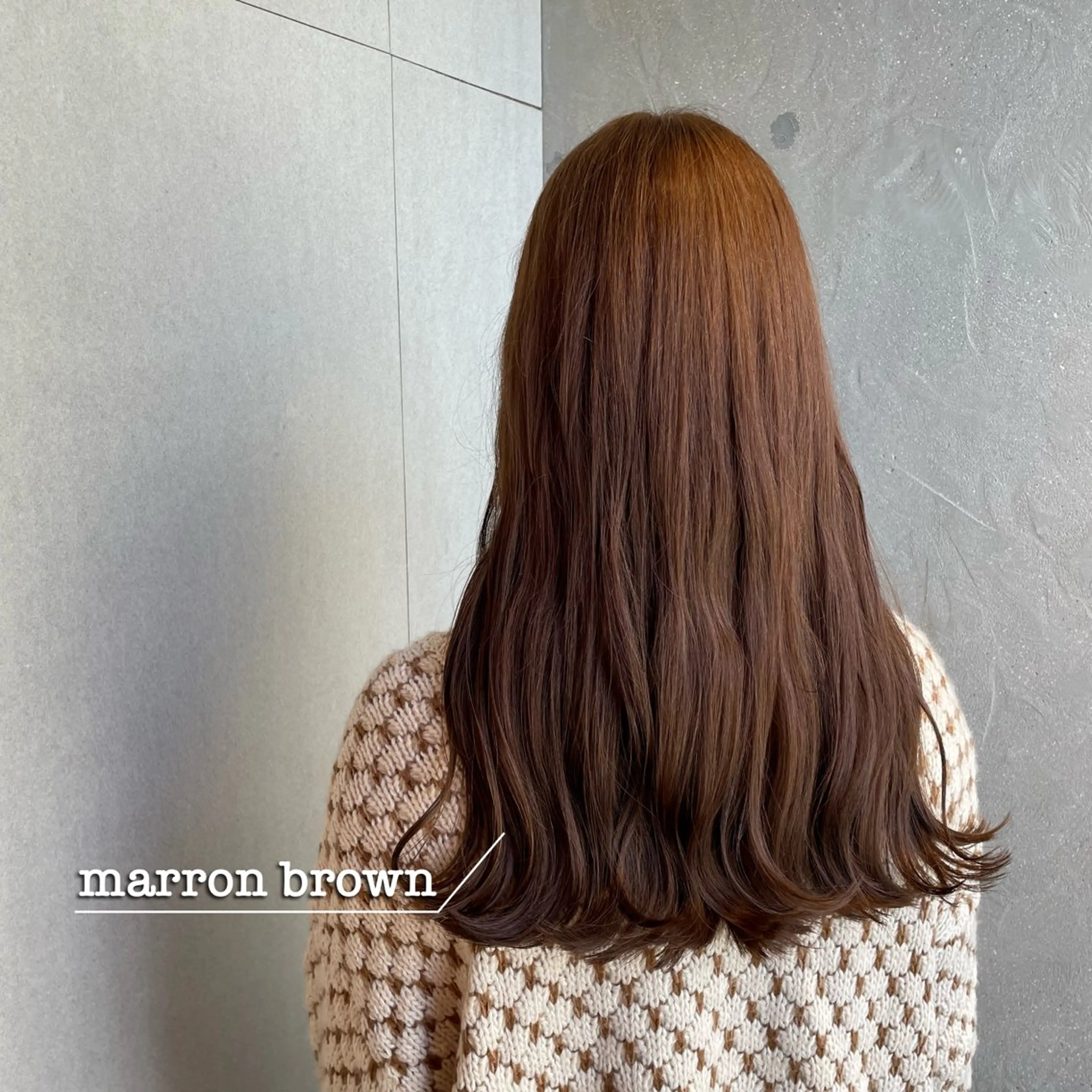 ロング カラー カット ヘアカラー トリートメント 綾 里🪽のヘアスタイル