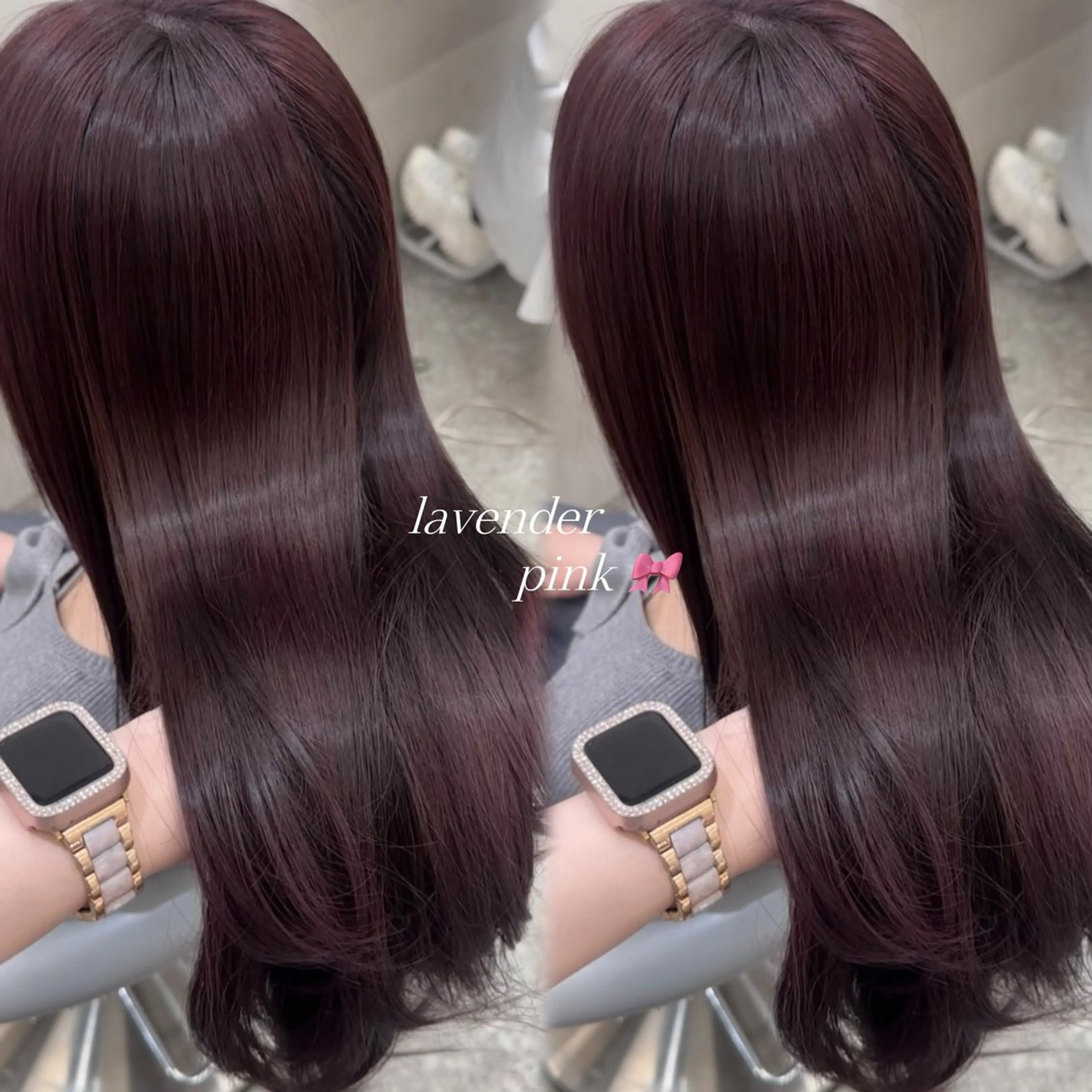 【🎀ご新規様限定🪄︎︎】メンテナンスcut+透明感カラー+1ステップTR💗スパ付き💝ロング料金なし🫶🏻の写真