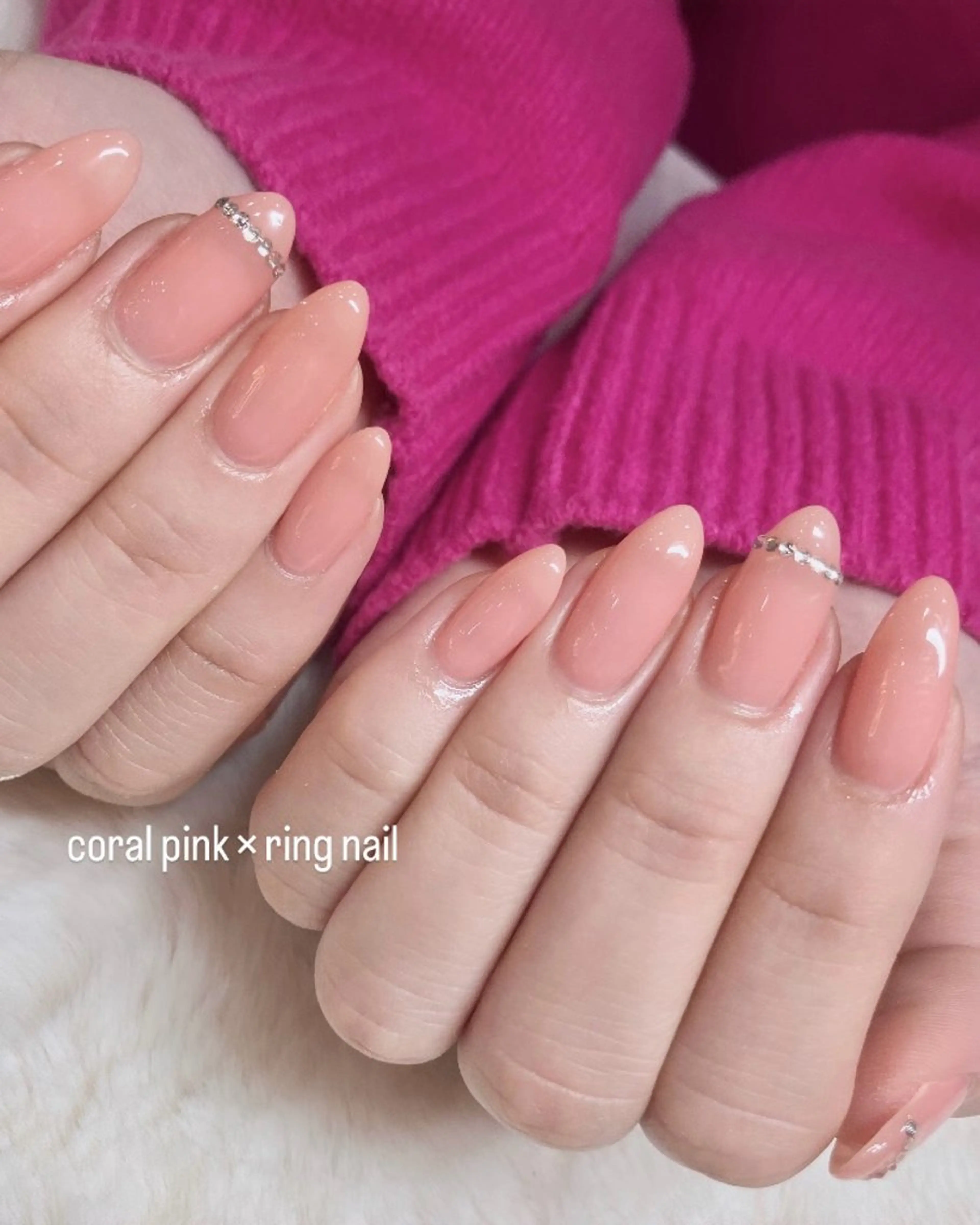 【初回オフ無料】パラジェル使用＊ちゅるんワンカラー🤍韓国 / ワンホン /フィルインの写真