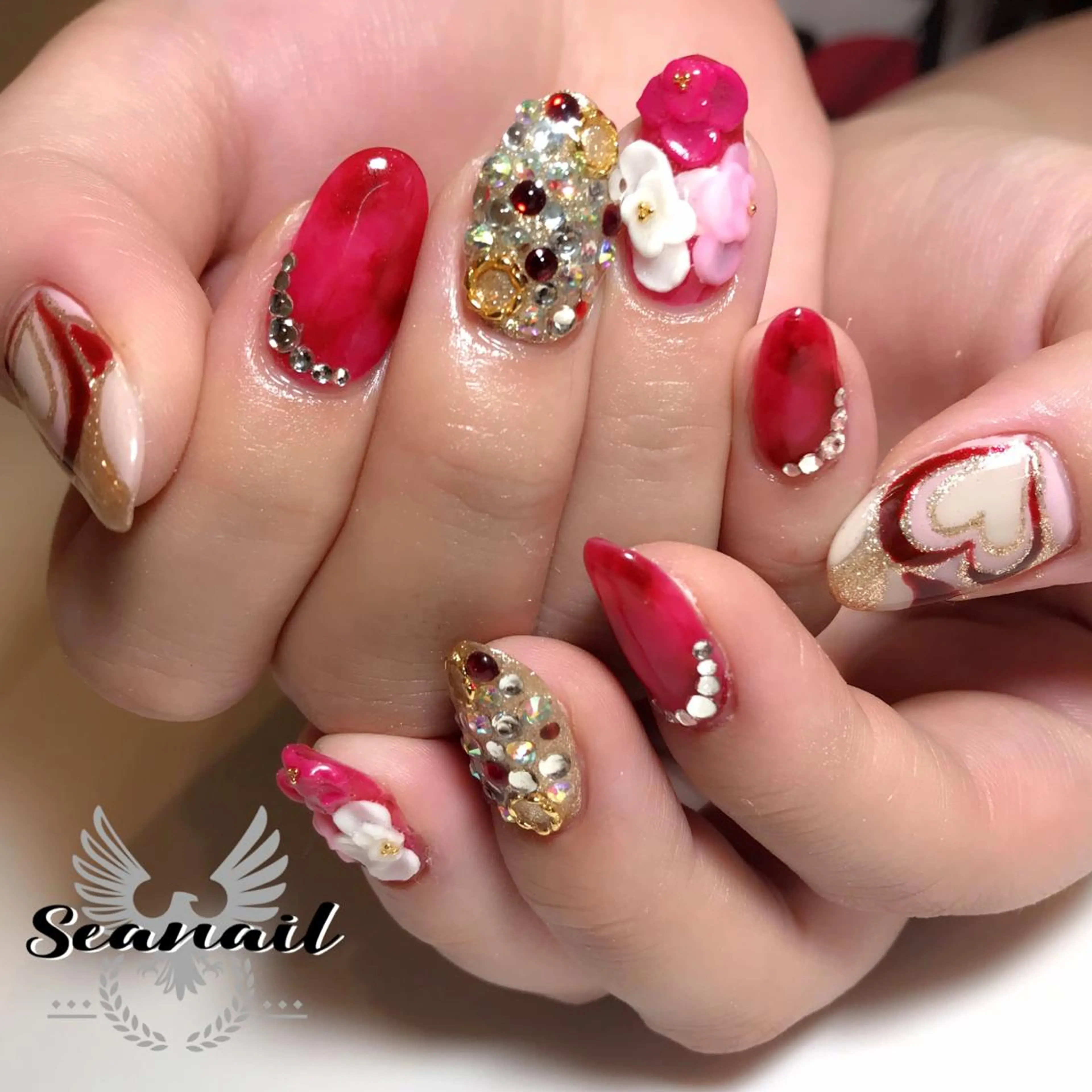 ネイル 小尾 栞のネイルデザイン