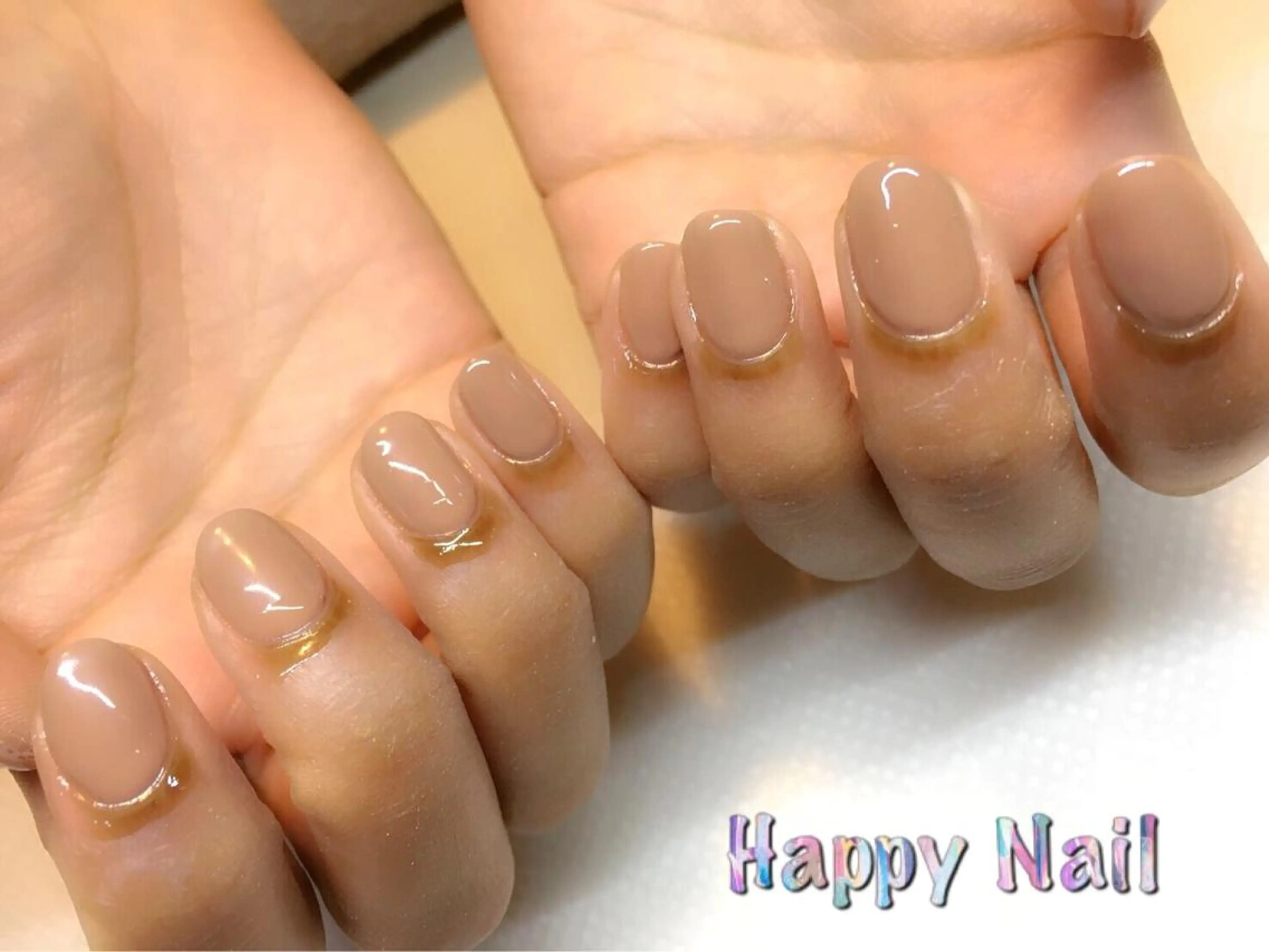 ネイル シンプルネイル Happy Nailのネイルデザイン