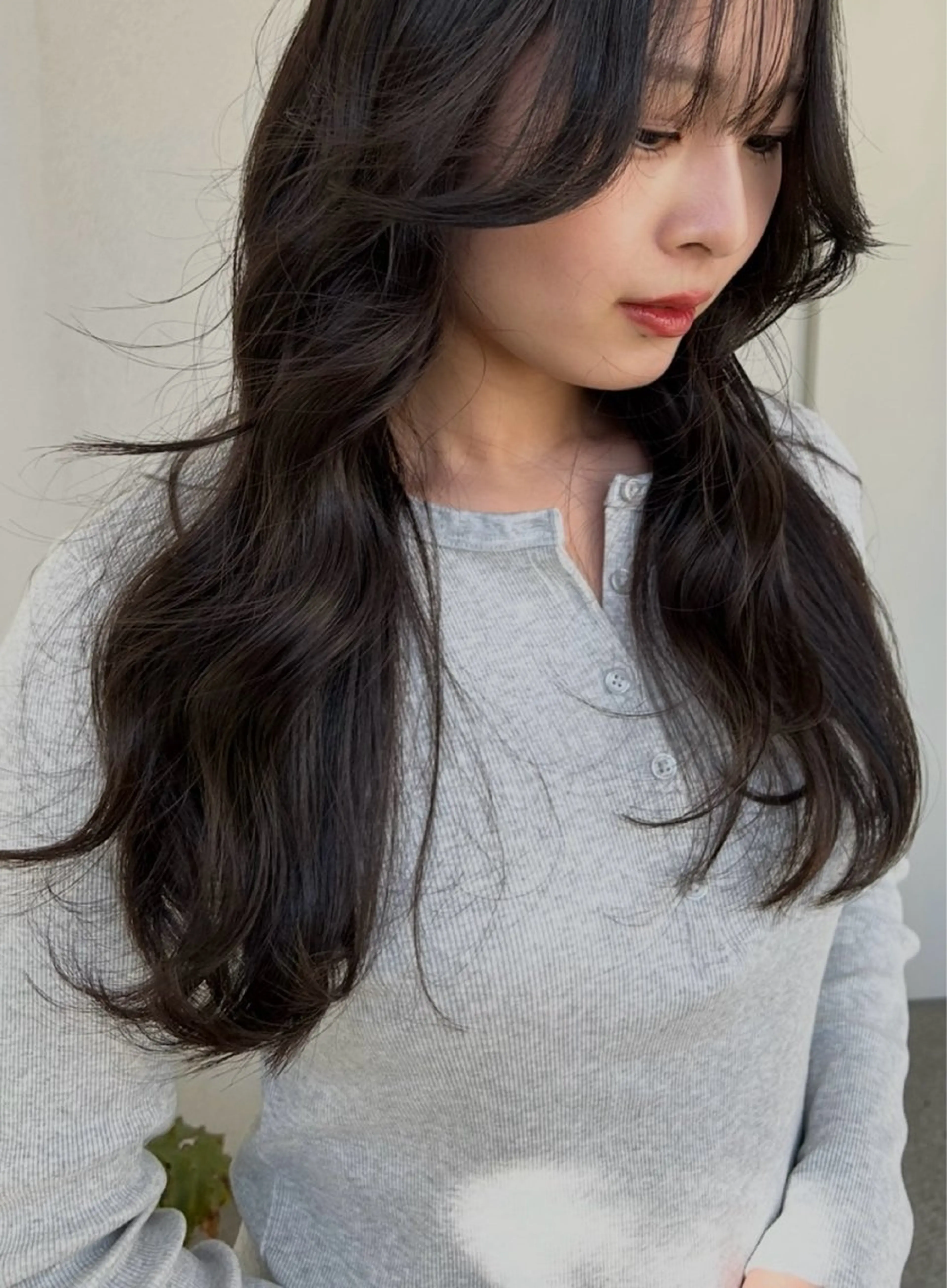 セミロング カット ヘアカラー トリートメント CASANE所属・ラフで可愛いヘア 🐈⬛Rukaのヘアスタイル