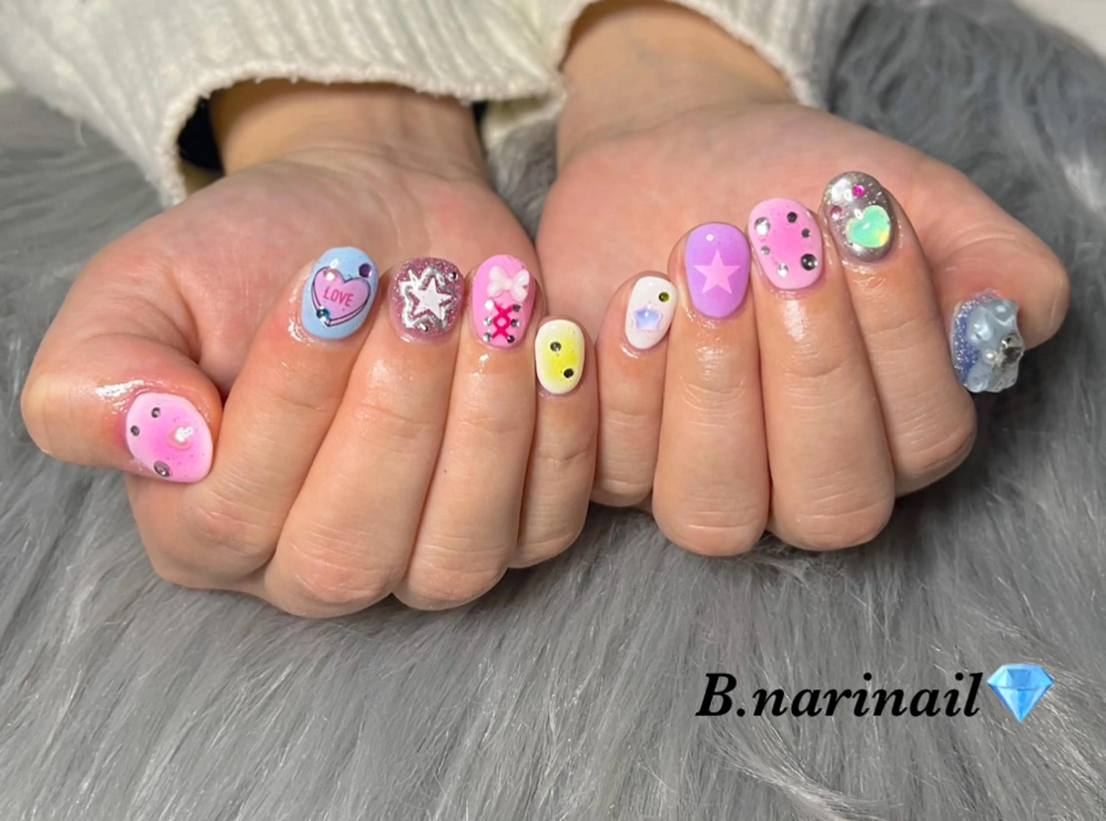 ネイル ハンドネイル ハンドケア b.nari nailのネイルデザイン