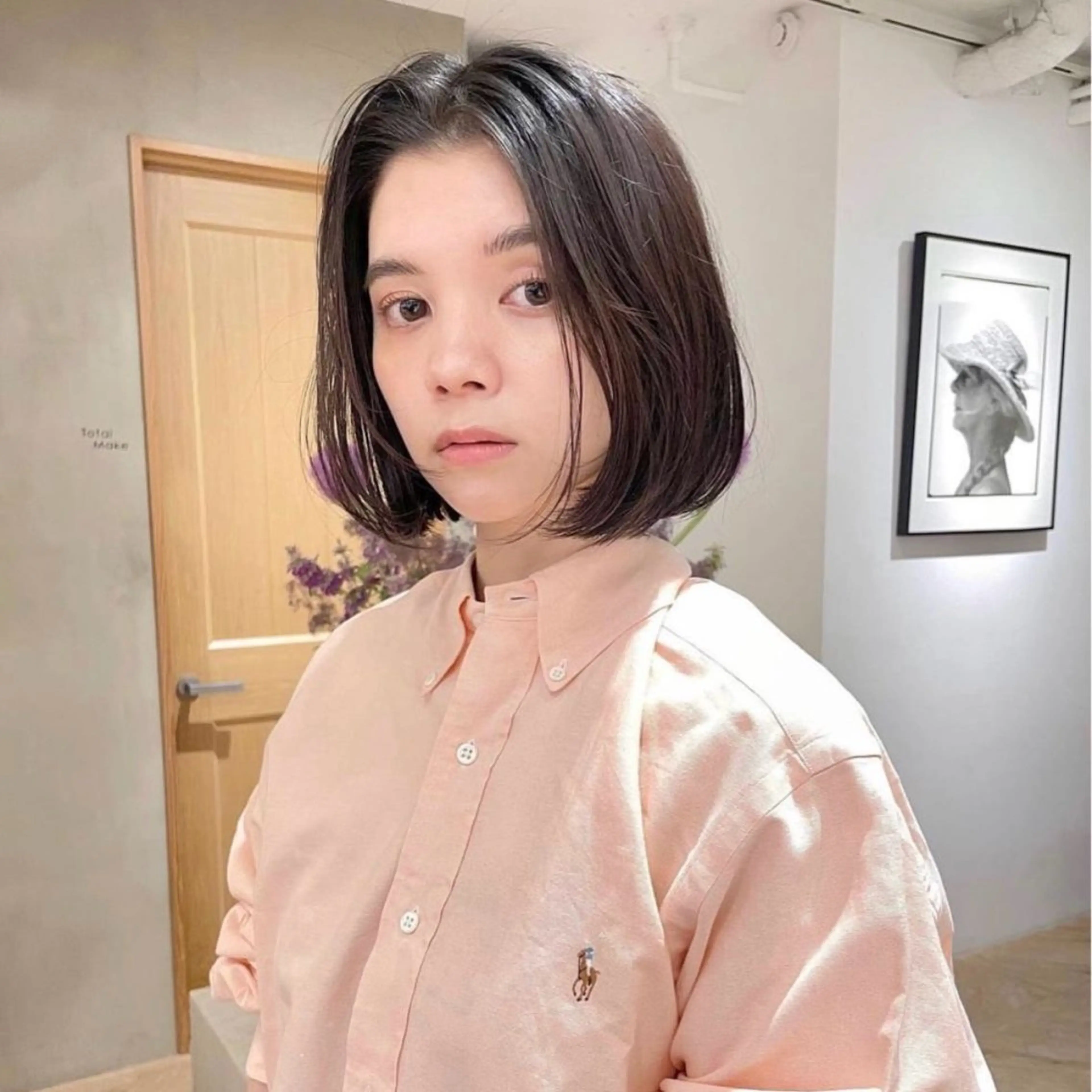 ミディアム カラー ボブ カット ヘアカラー トリートメント ボブ/レイヤー 🌟梅田盛一🌟のヘアスタイル