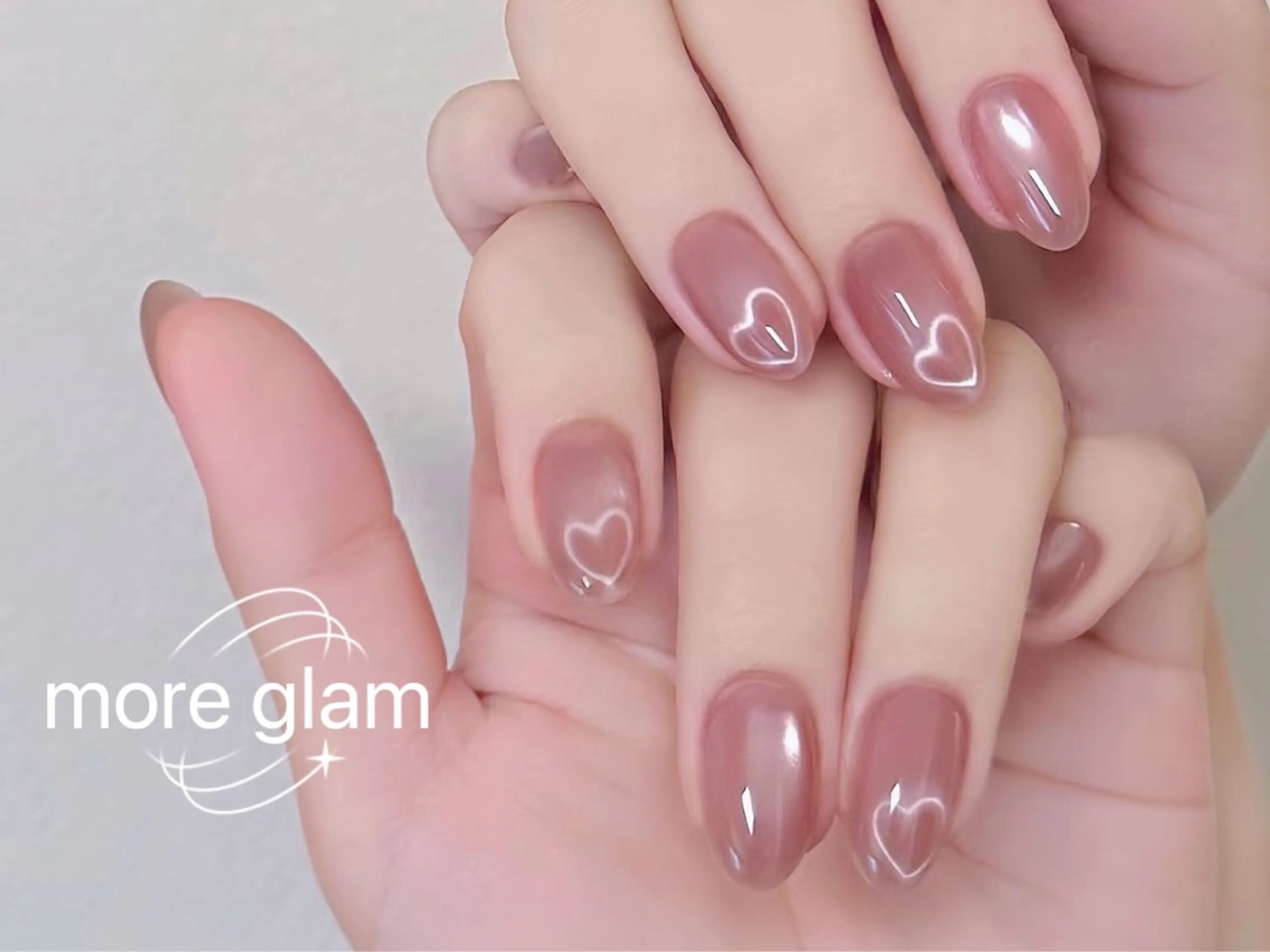 ショート more glam 原宿店のネイルデザイン