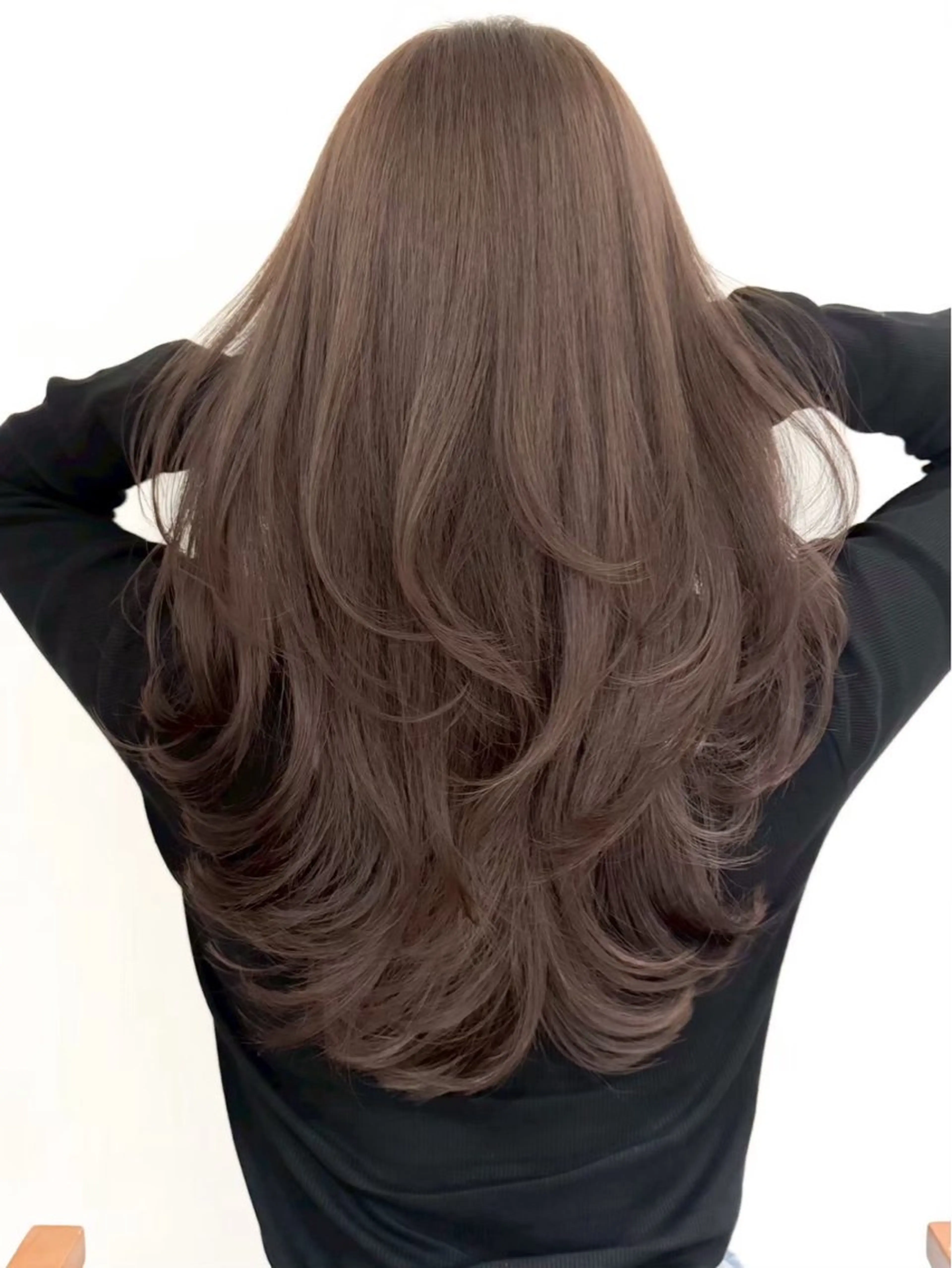 カラー カット ヘアカラー トリートメント Amaretto かなのヘアスタイル