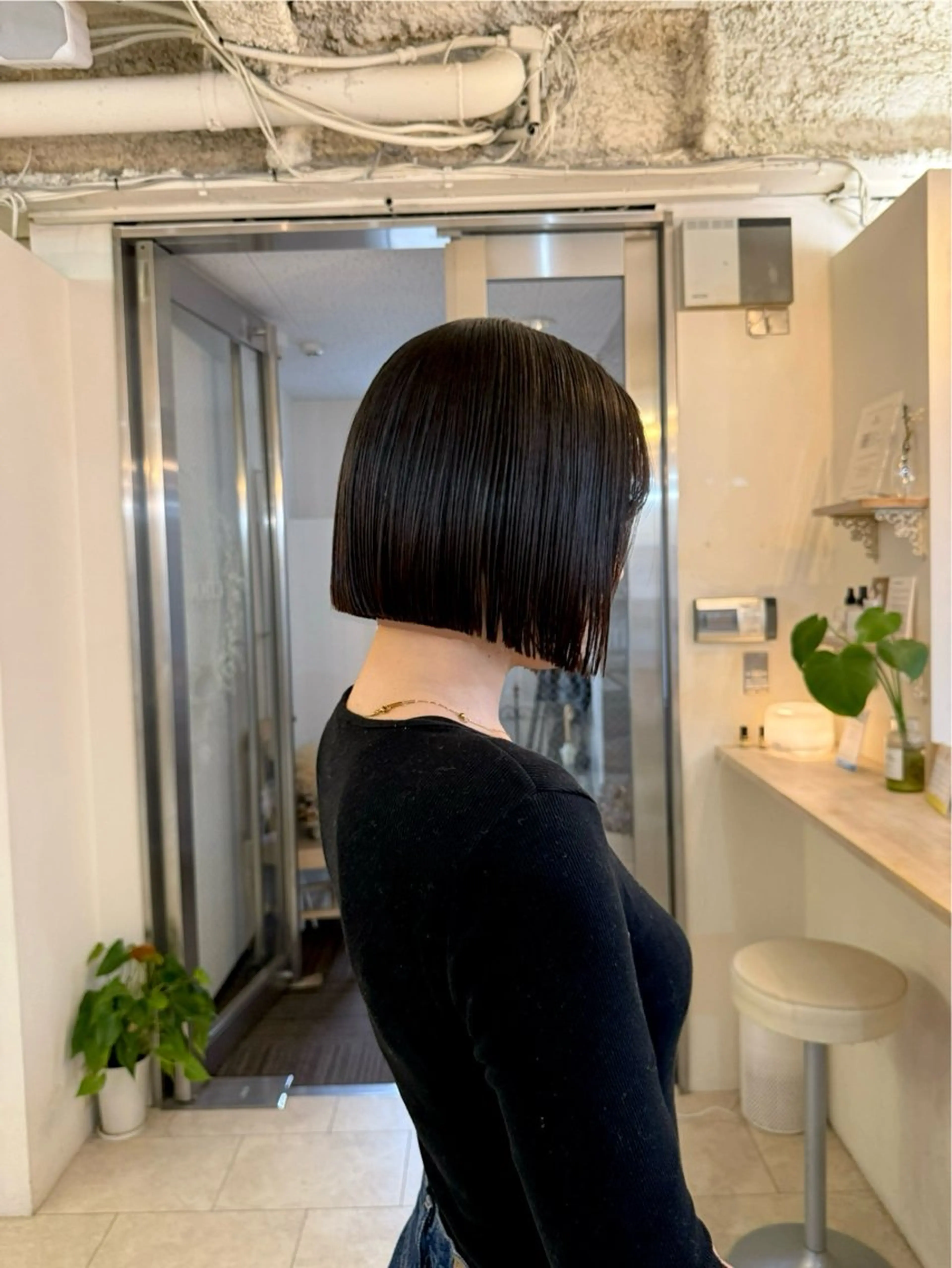 ショート Maho/海外 レイヤー/ハイトーンのヘアスタイル