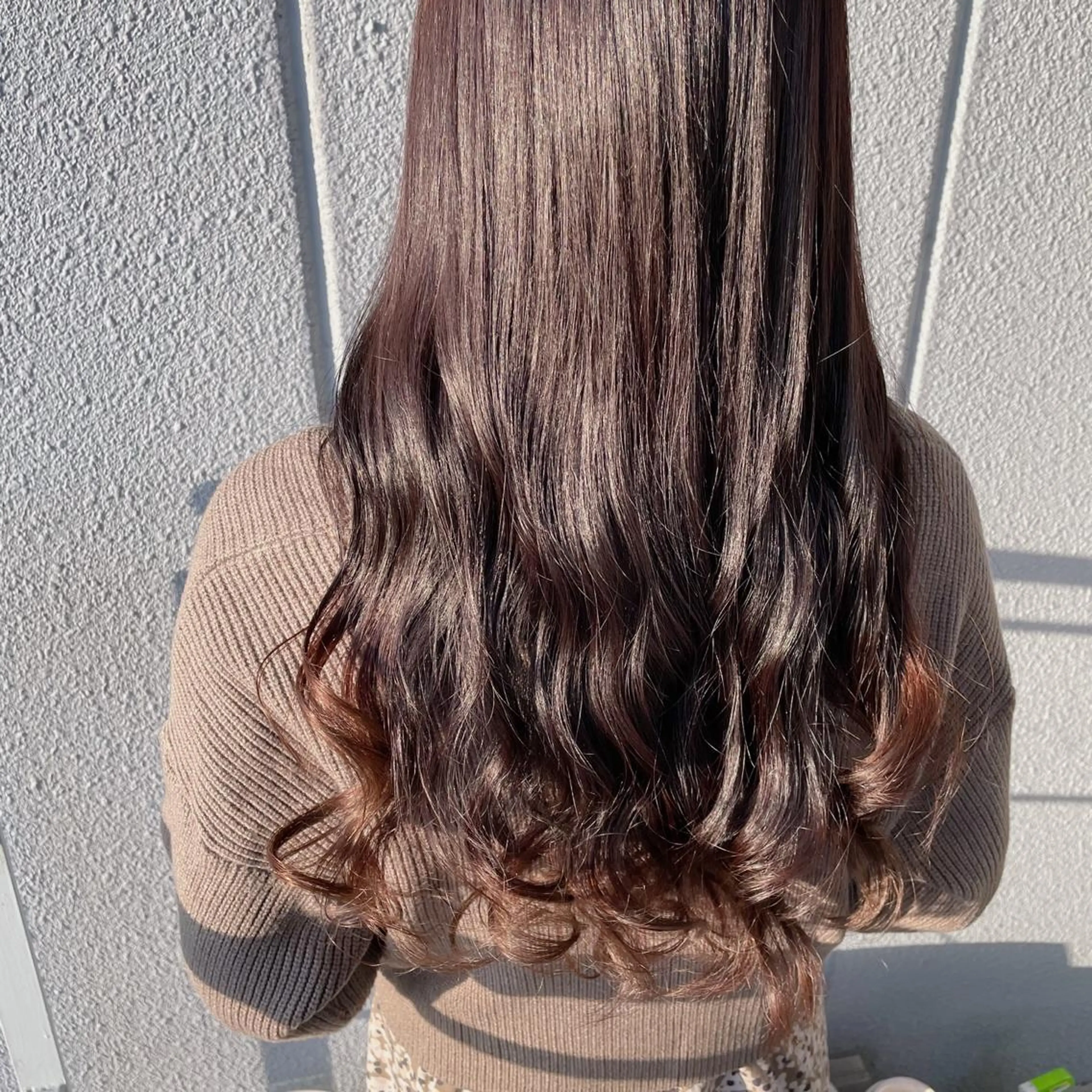 ロング カラー ヘアアレンジ なつき/艶ピンク/ girly hairのヘアスタイル