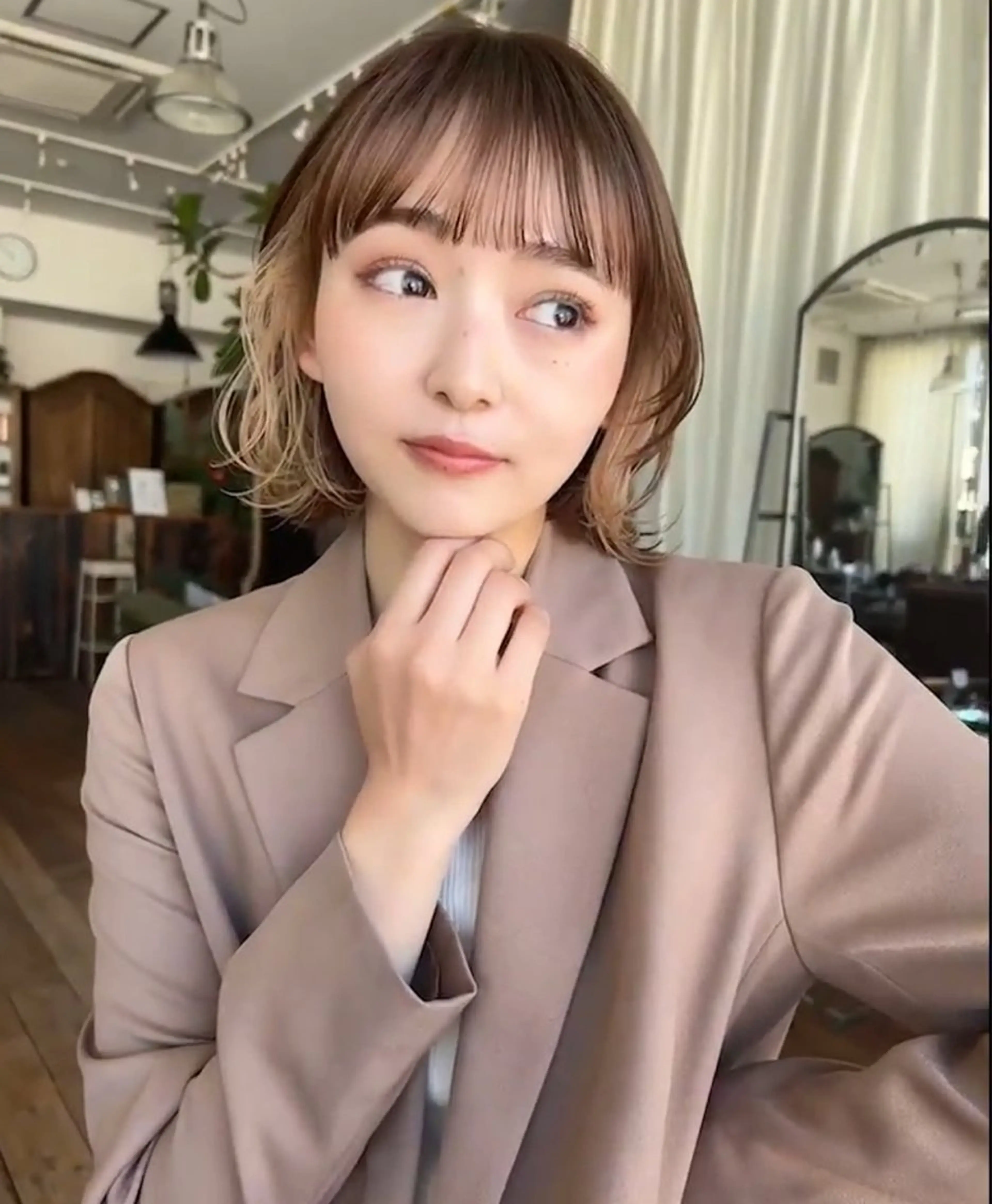 カラー suzu🌼 /銀座のヘアスタイル