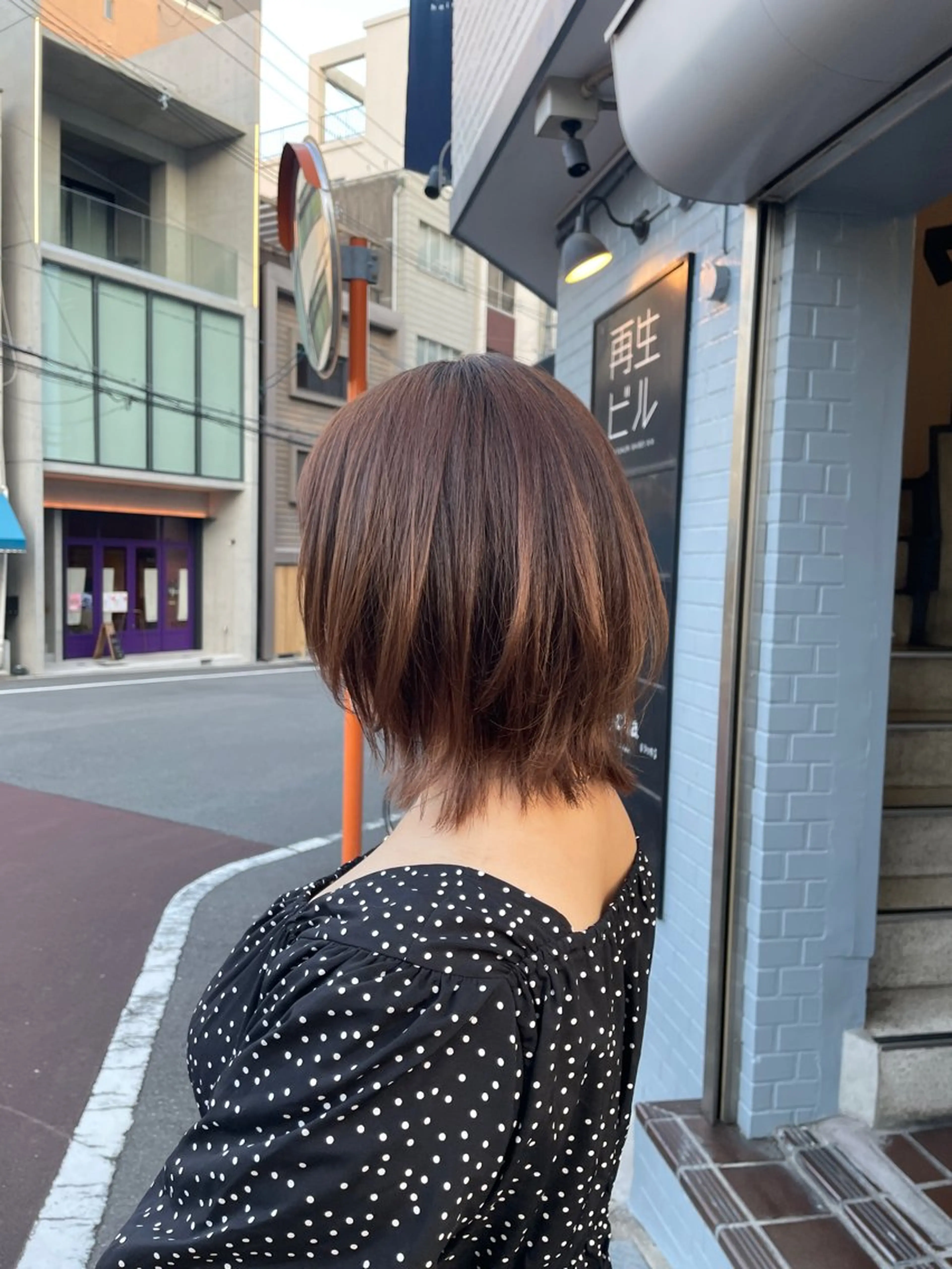 ショート ボブ ウルフカット きたむら ひかりのヘアスタイル
